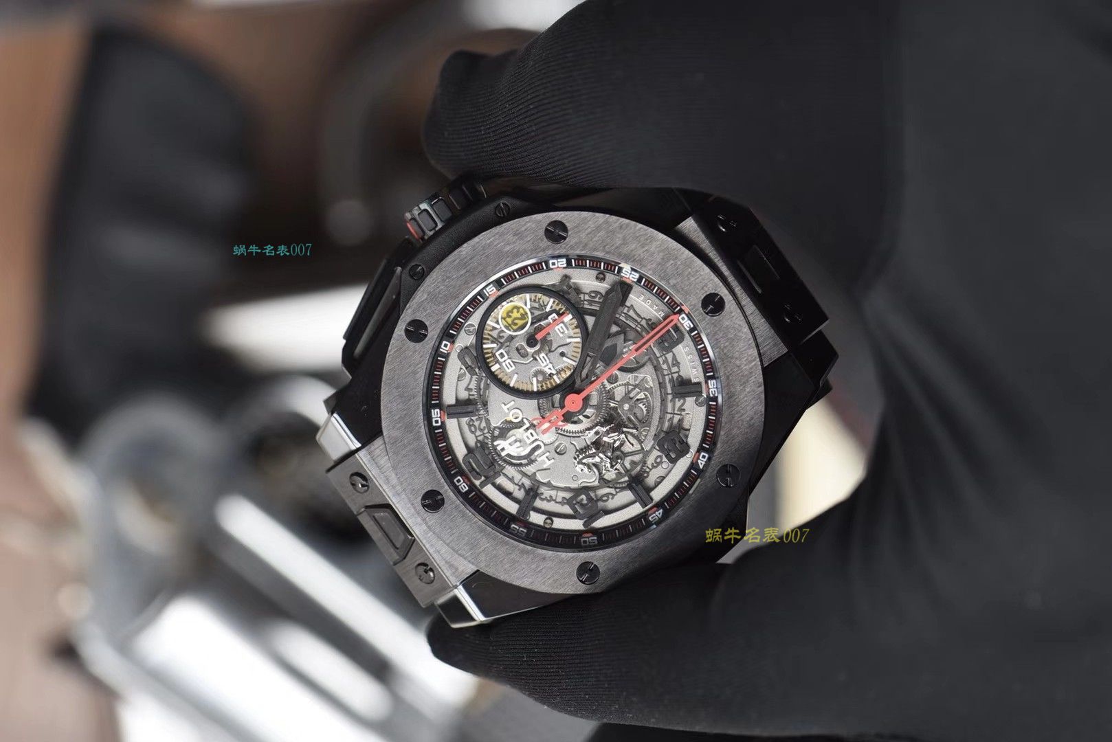  Video analysis  hublot 法拉利BIG BANG系列401.CX.0123.VR wrist watch 一比一高仿【HBBV6最新力作‼️ Hublot Big Bang Ferrari Ceramic F11系列】 / YB062