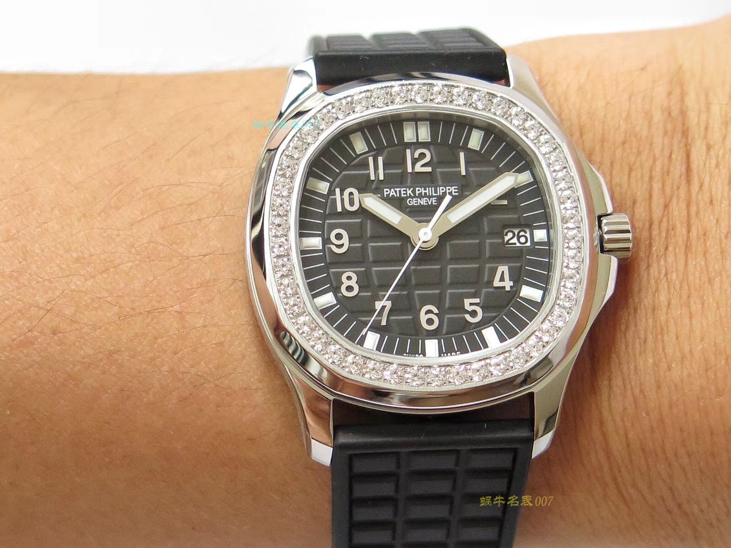 【PPF一比一超A高仿手表】 PATEK PHILIPPE AQUANAUT系列5067A-001 不锈钢 wrist watch  Nautilus 女装 / BD262