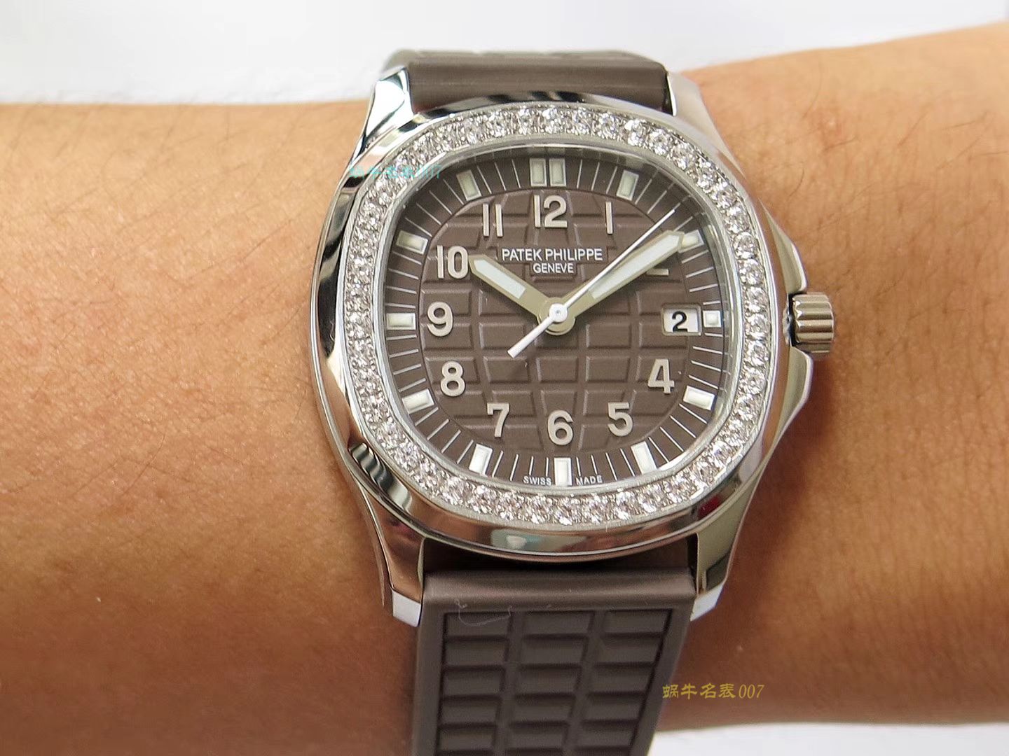 【PPF一比一 top 复刻高仿手表】PATEK PHILIPPE PATEK PHILIPPE AQUANAUT系列5067A-023 wrist watch 女装 / BD261