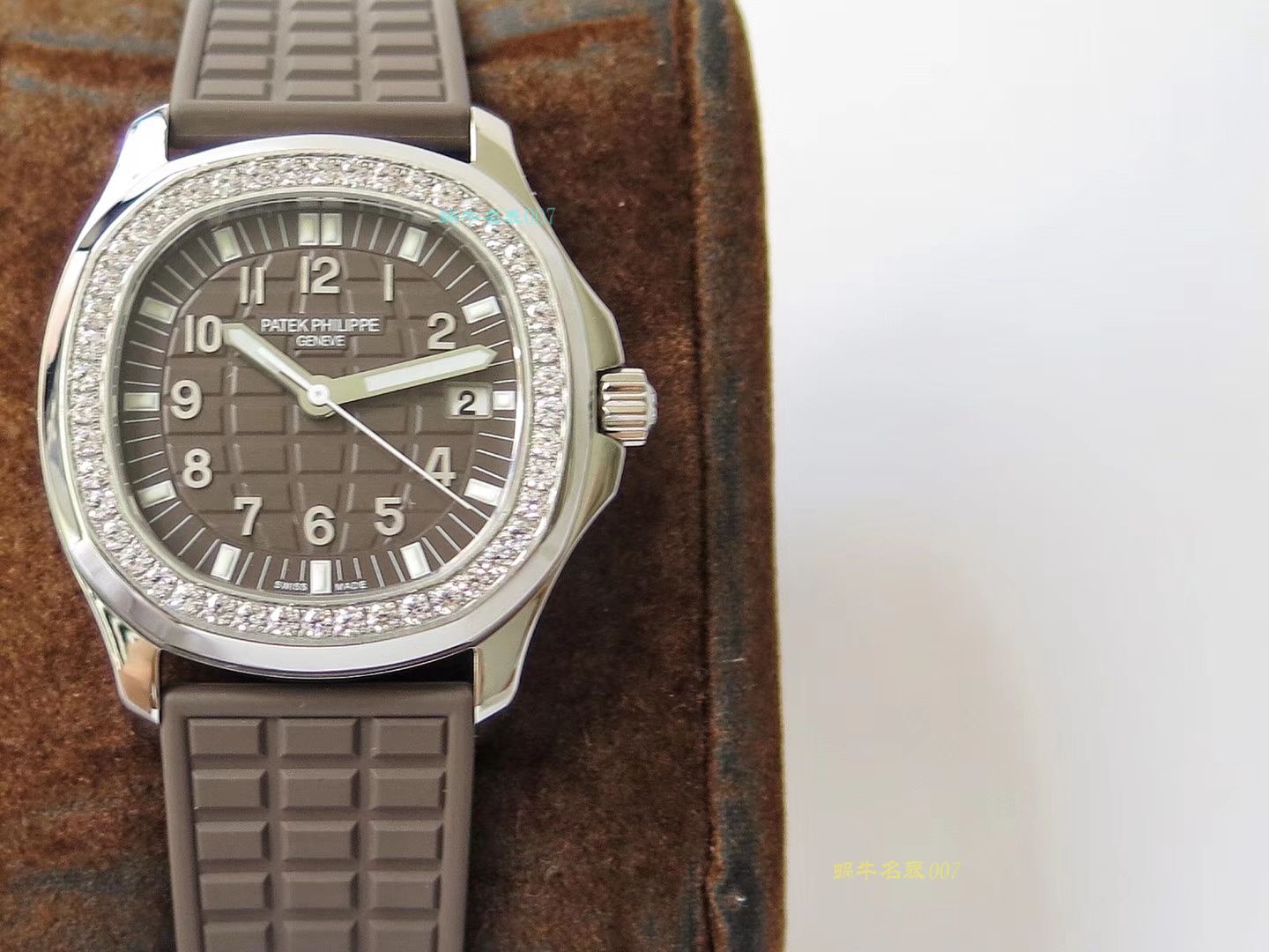 【PPF一比一 top 复刻高仿手表】PATEK PHILIPPE PATEK PHILIPPE AQUANAUT系列5067A-023 wrist watch 女装 / BD261