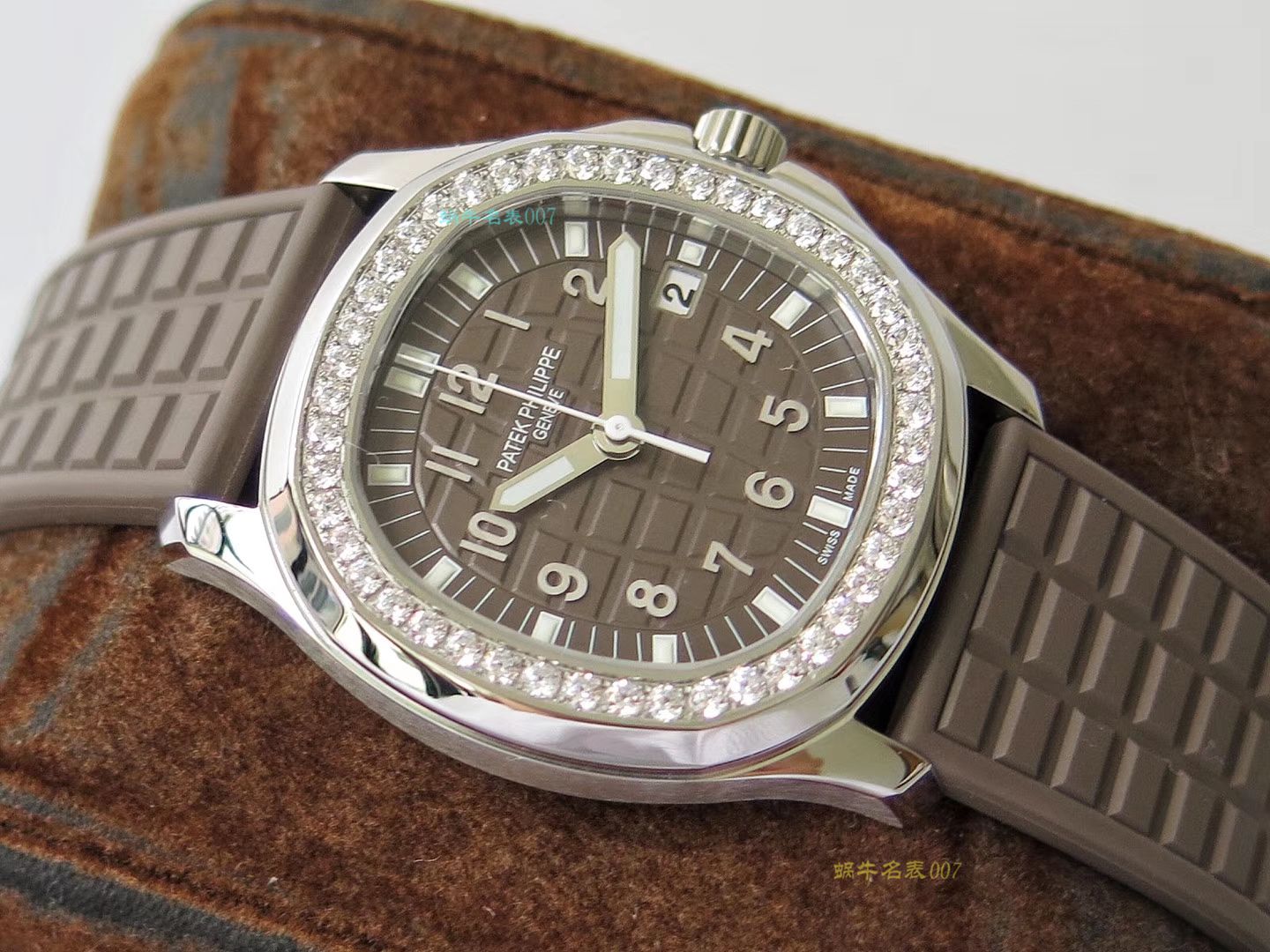 【PPF一比一 top 复刻高仿手表】PATEK PHILIPPE PATEK PHILIPPE AQUANAUT系列5067A-023 wrist watch 女装 / BD261