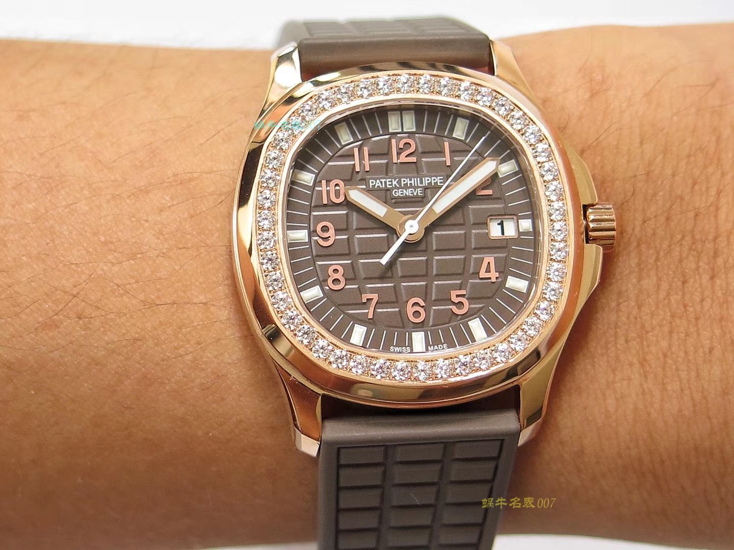  PATEK PHILIPPE AQUANAUT系列5068R-001女士PATEK PHILIPPE wrist watch 【PPF top 复刻高仿手表】 / BD266