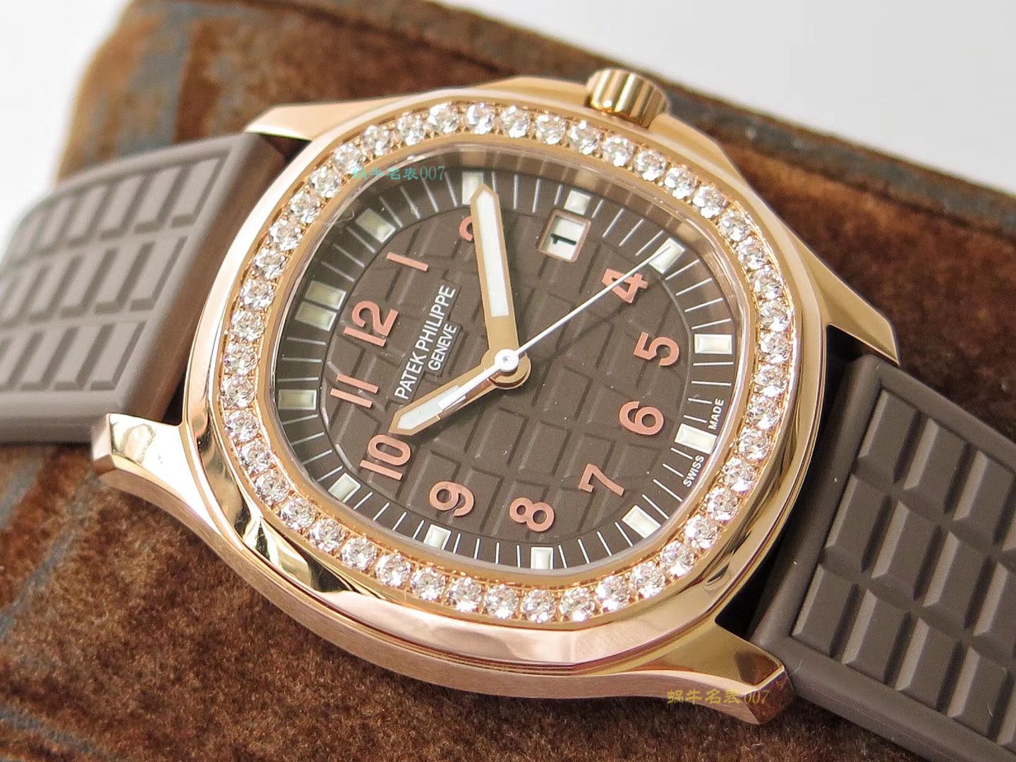  PATEK PHILIPPE AQUANAUT系列5068R-001女士PATEK PHILIPPE wrist watch 【PPF top 复刻高仿手表】 / BD266