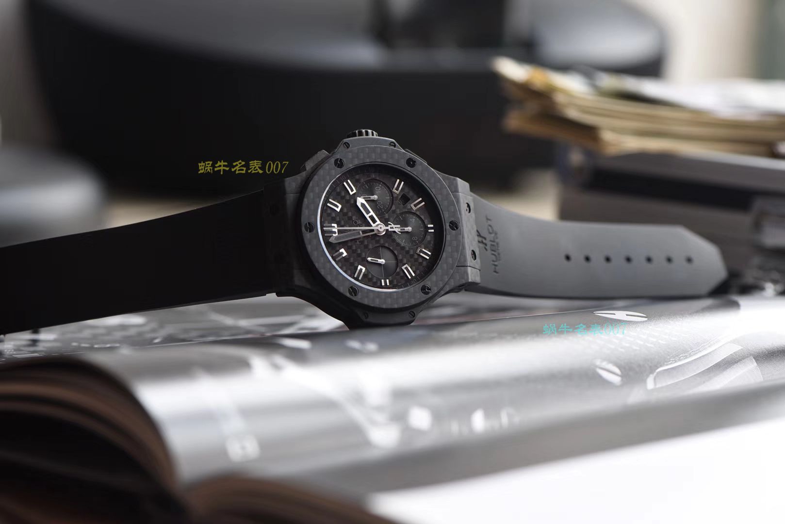 【 Video analysis V6 Factory 一比一超A高仿 hublot  carbon fiber 手表】 Hublot  BIG BANG系列301.QX.1724.RX wrist watch  / YB063