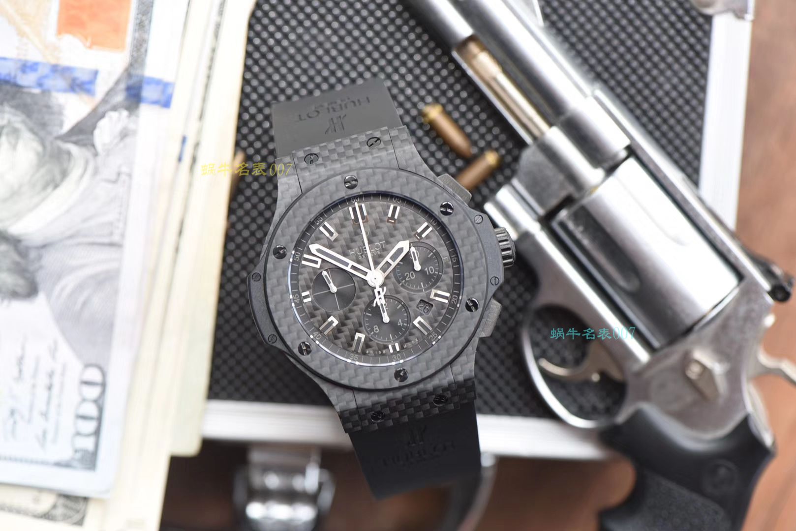 【 Video analysis V6 Factory 一比一超A高仿 hublot  carbon fiber 手表】 Hublot  BIG BANG系列301.QX.1724.RX wrist watch  / YB063