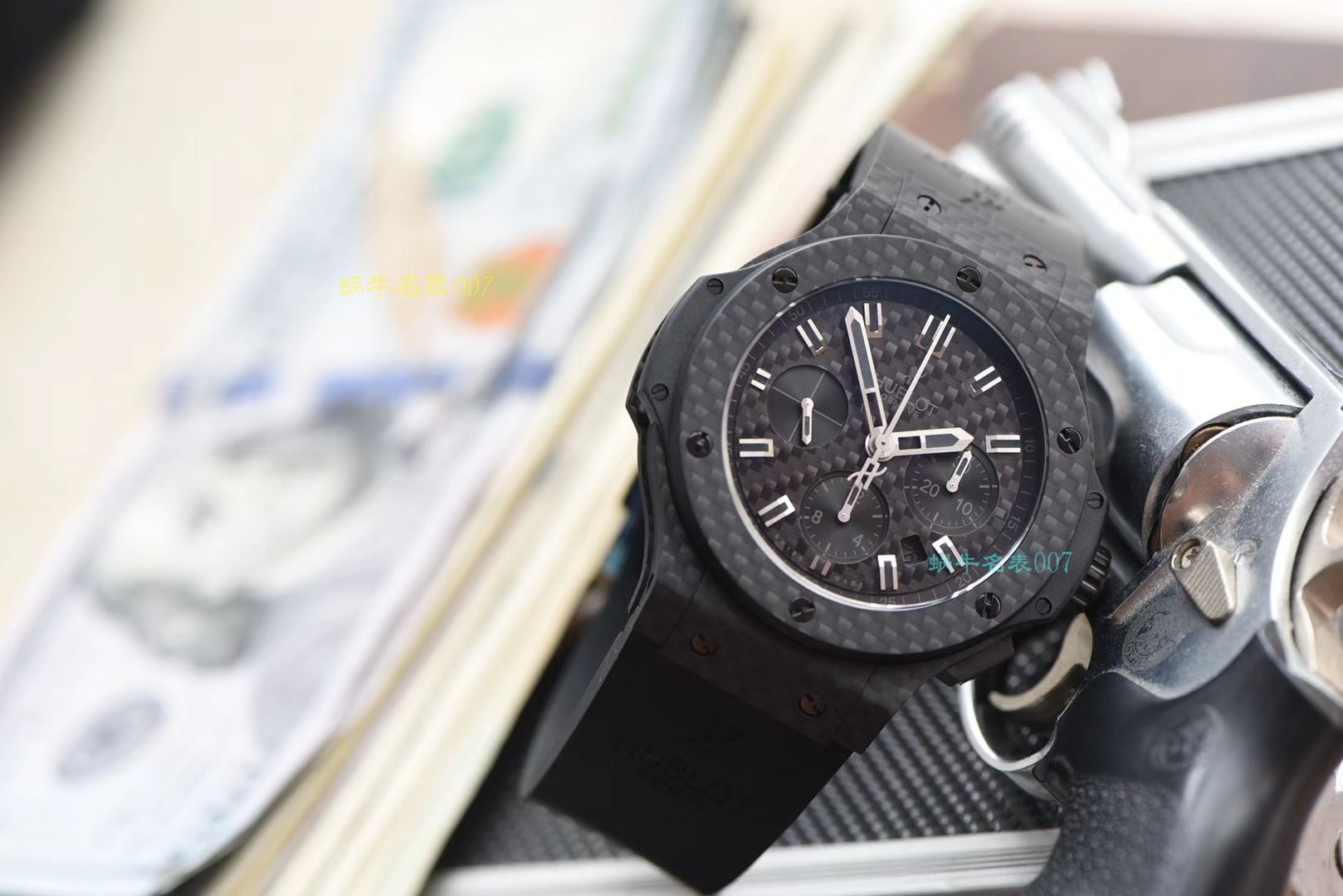 【 Video analysis V6 Factory 一比一超A高仿 hublot  carbon fiber 手表】 Hublot  BIG BANG系列301.QX.1724.RX wrist watch  / YB063