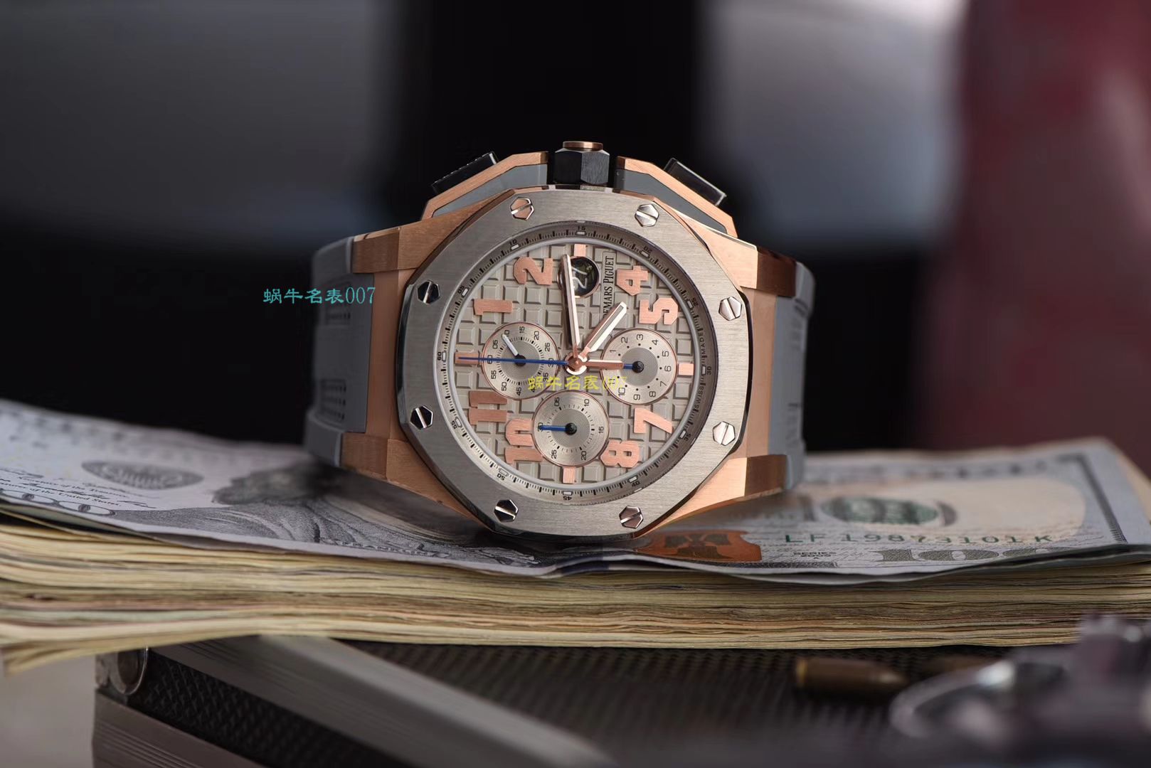 【 Video analysis JF Factory 一比一高精仿手表】Audemars Piguet AP Royal Oak Offshore 詹姆斯签名特别版26210OI.OO.A109CR.01 wrist watch  / APDB043