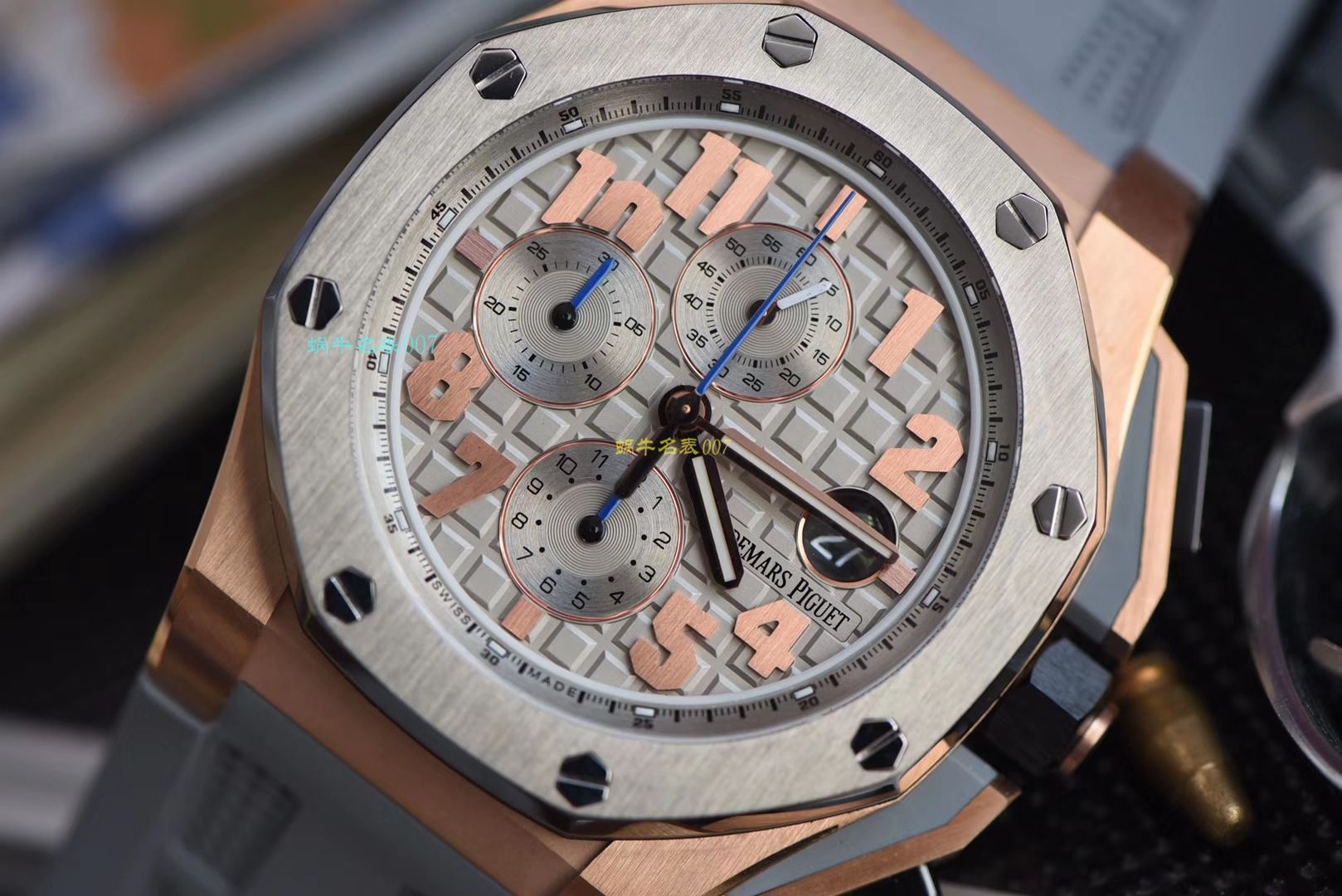 【 Video analysis JF Factory 一比一高精仿手表】Audemars Piguet AP Royal Oak Offshore 詹姆斯签名特别版26210OI.OO.A109CR.01 wrist watch  / APDB043