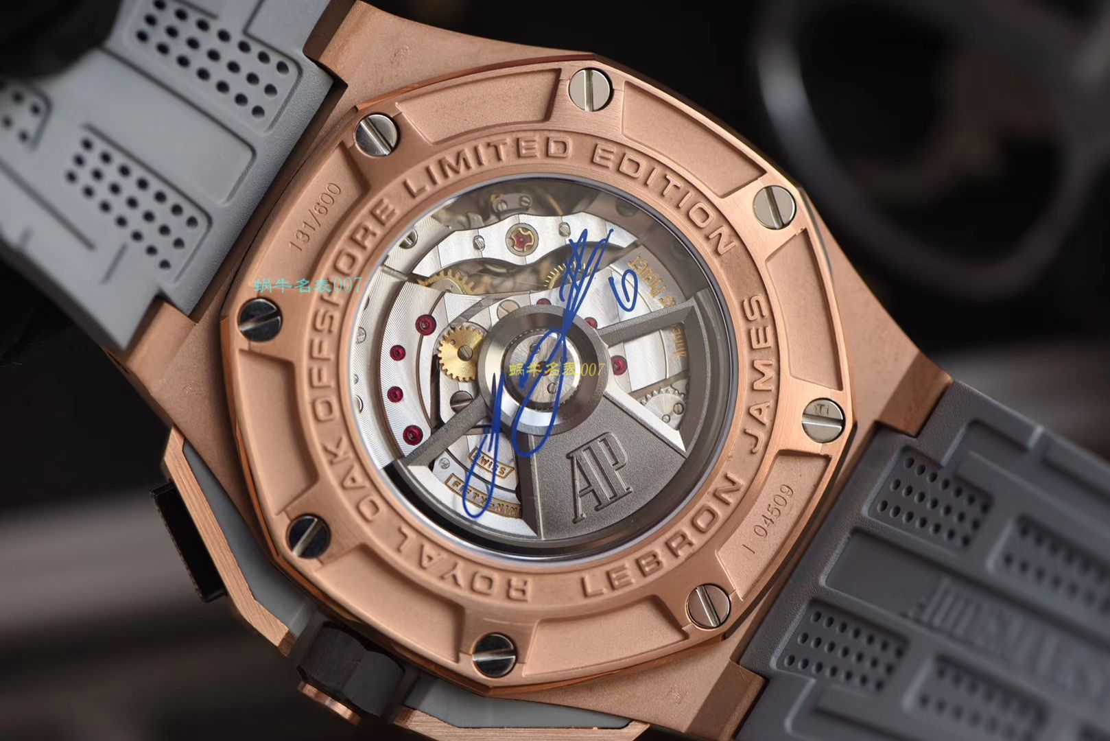 【 Video analysis JF Factory 一比一高精仿手表】Audemars Piguet AP Royal Oak Offshore 詹姆斯签名特别版26210OI.OO.A109CR.01 wrist watch  / APDB043