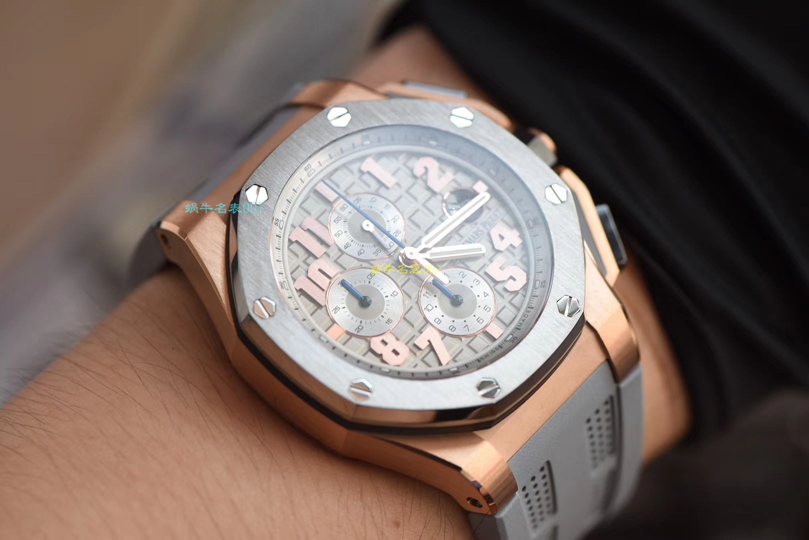【 Video analysis JF Factory 一比一高精仿手表】Audemars Piguet AP Royal Oak Offshore 詹姆斯签名特别版26210OI.OO.A109CR.01 wrist watch  / APDB043