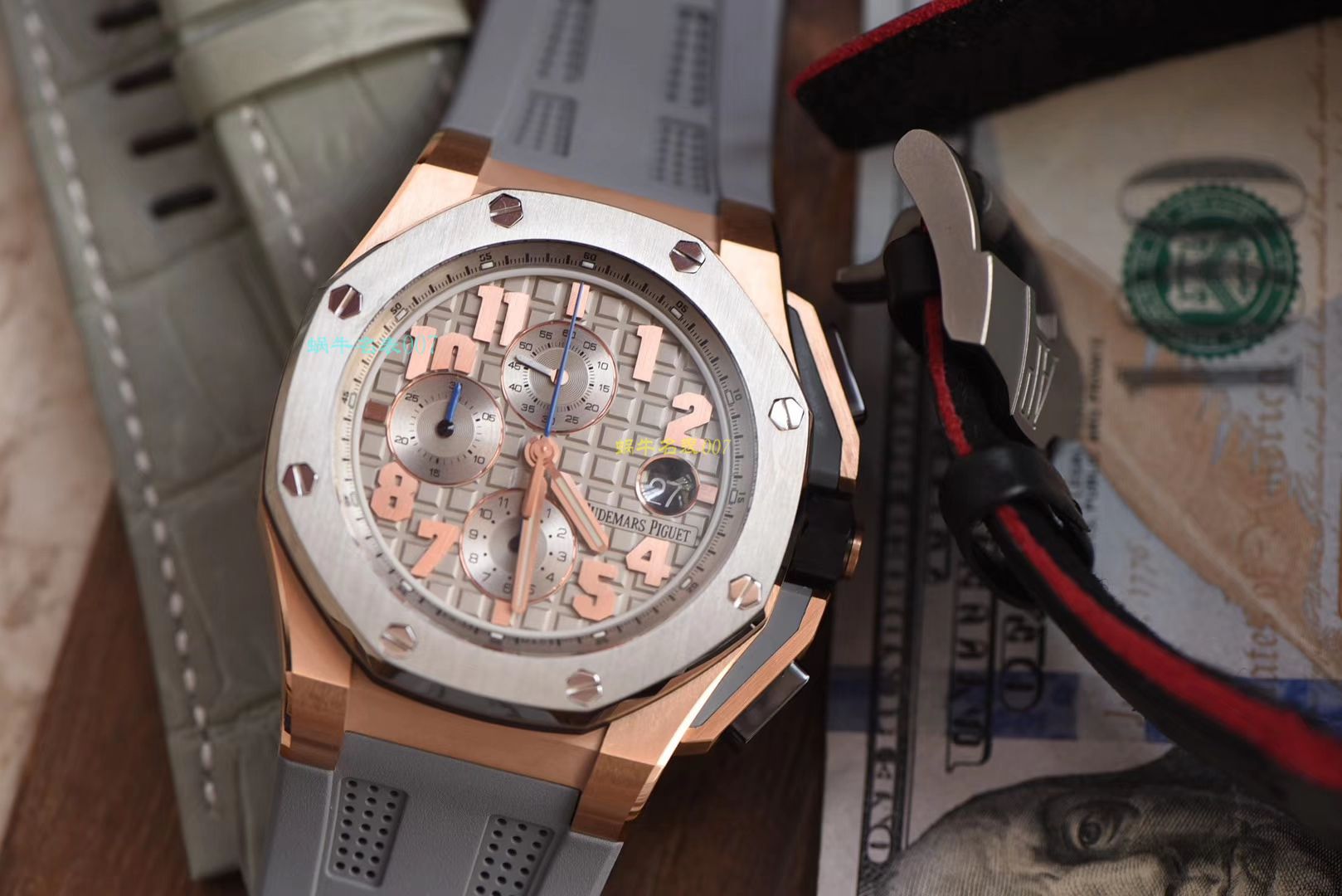 【 Video analysis JF Factory 一比一高精仿手表】Audemars Piguet AP Royal Oak Offshore 詹姆斯签名特别版26210OI.OO.A109CR.01 wrist watch  / APDB043