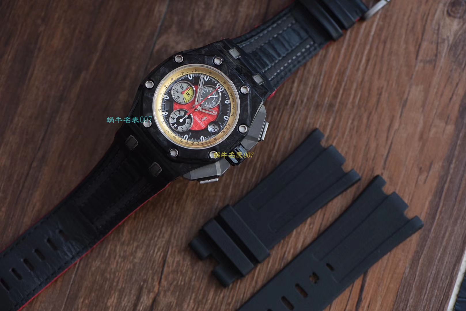 【 Video analysis JF Factory 1:1超A高仿手表】Audemars Piguet 格兰披治大奖赛限定版26290IO.OO.A001VE.01机械 wrist watch  / AP041