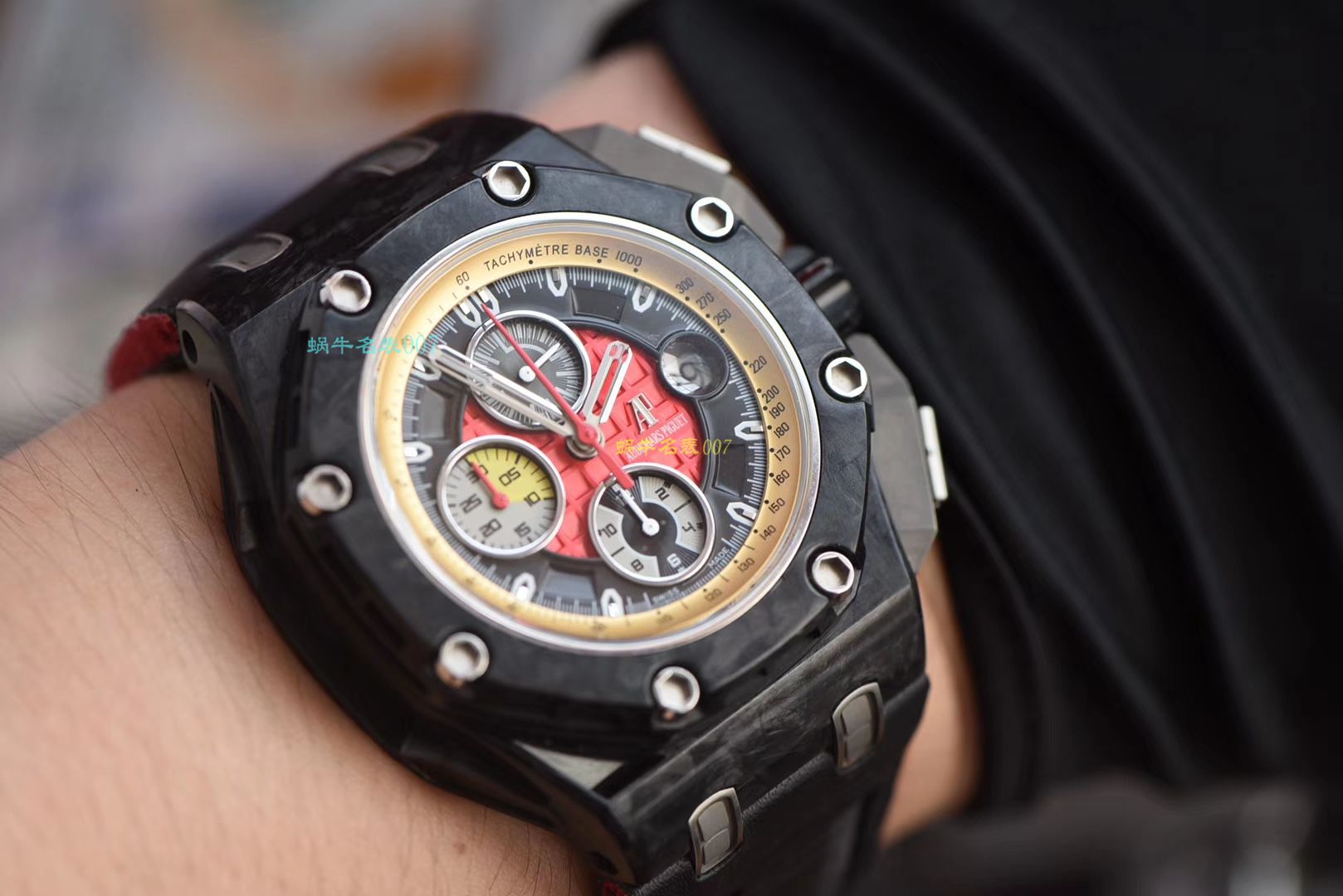 【 Video analysis JF Factory 1:1超A高仿手表】Audemars Piguet 格兰披治大奖赛限定版26290IO.OO.A001VE.01机械 wrist watch  / AP041