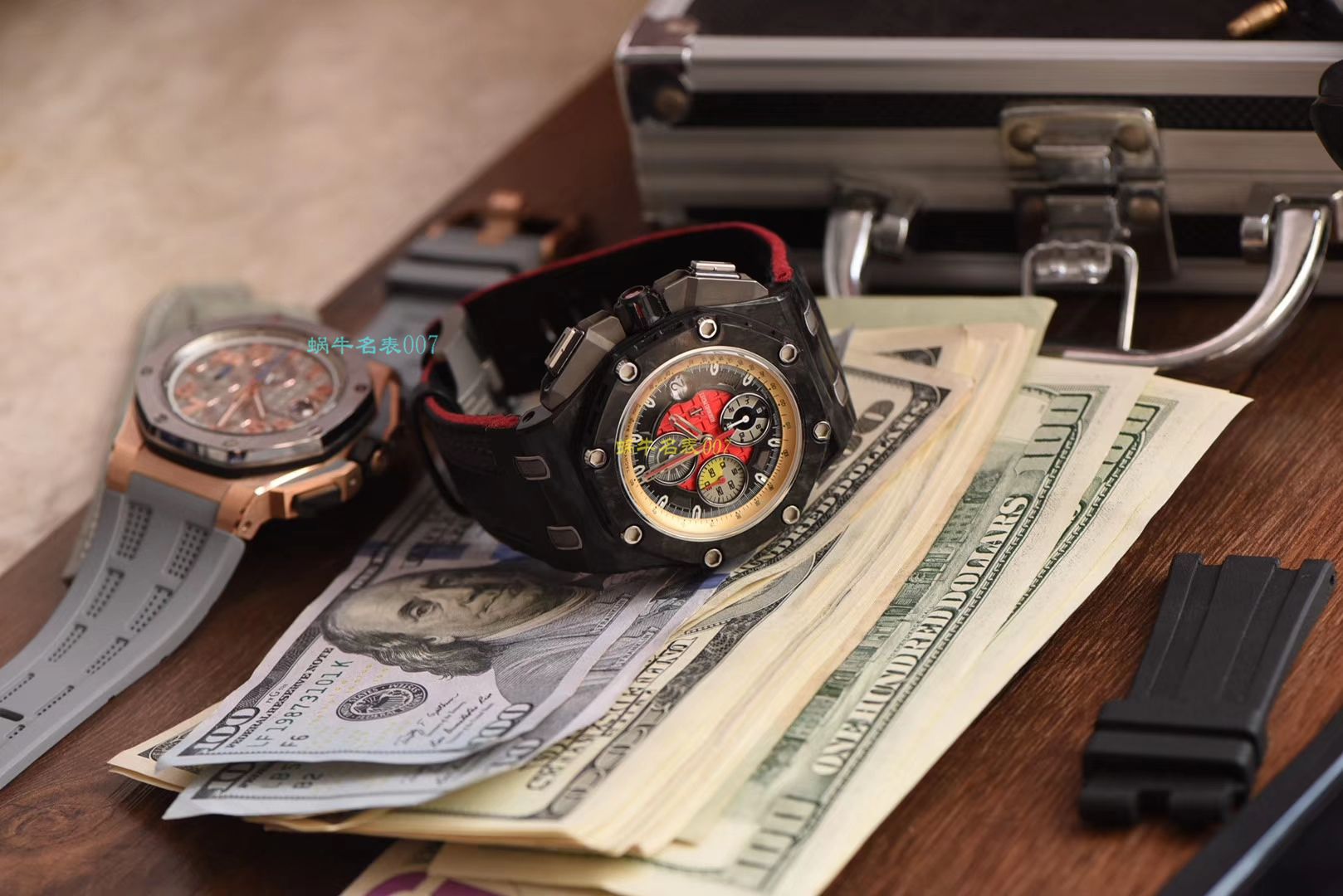 【 Video analysis JF Factory 1:1超A高仿手表】Audemars Piguet 格兰披治大奖赛限定版26290IO.OO.A001VE.01机械 wrist watch  / AP041