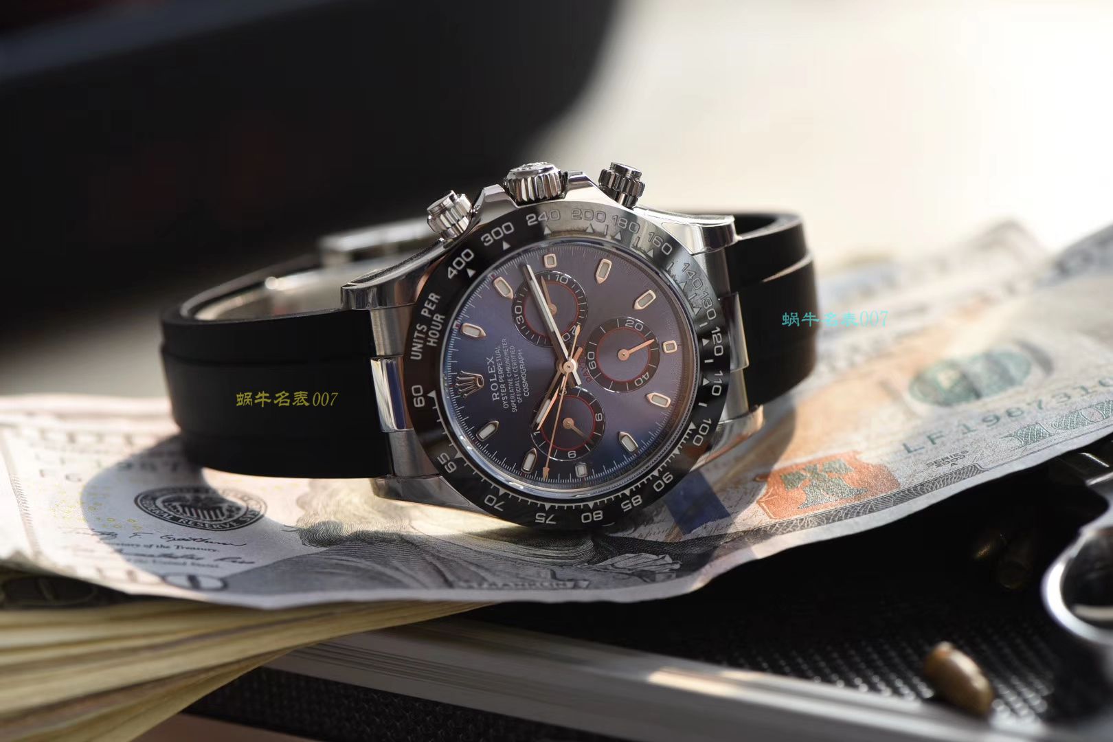  Rolex  Cosmograph Daytona  Ditongna 系列116509 蓝盘 wrist watch 【NOOB Factory 一比一 top 复刻高仿手表】 / R271