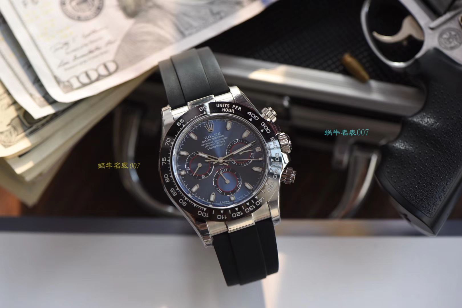  Rolex  Cosmograph Daytona  Ditongna 系列116509 蓝盘 wrist watch 【NOOB Factory 一比一 top 复刻高仿手表】 / R271