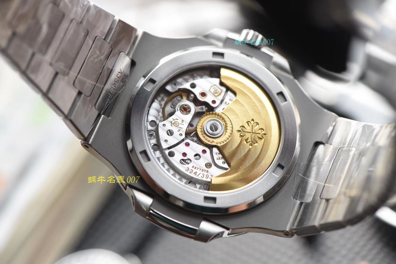 【PPF超级PATEK PHILIPPE Nautilus 重磅来袭！“灰蓝”】 PATEK PHILIPPE 运动优雅 top 复刻高仿5711/1A 010 不锈钢 wrist watch (高仿 Nautilus )2019年钢表王座的开年重器 / BD267