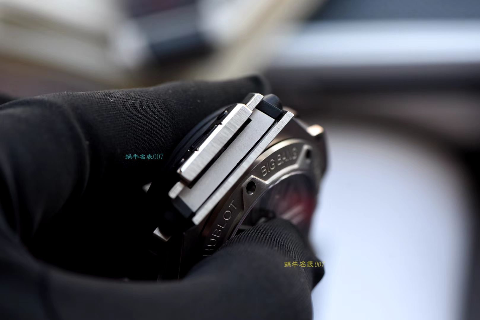 【 Video analysis V6出品】Hublot Big Bang Ferrari Titanium F3系列  hublot 法拉利401.NQ.0123.VR wrist watch  / YB066