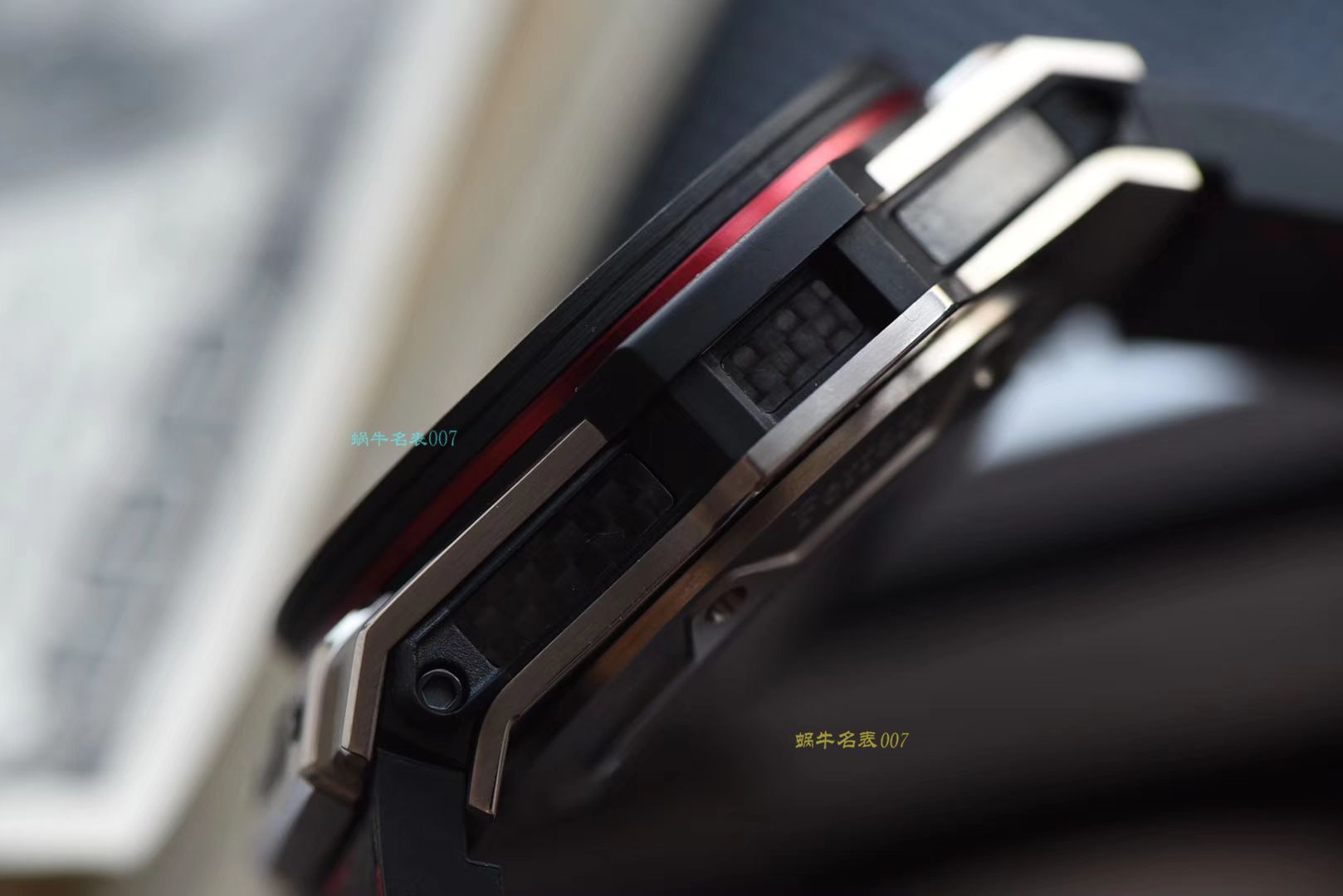 【 Video analysis V6出品】Hublot Big Bang Ferrari Titanium F3系列  hublot 法拉利401.NQ.0123.VR wrist watch  / YB066