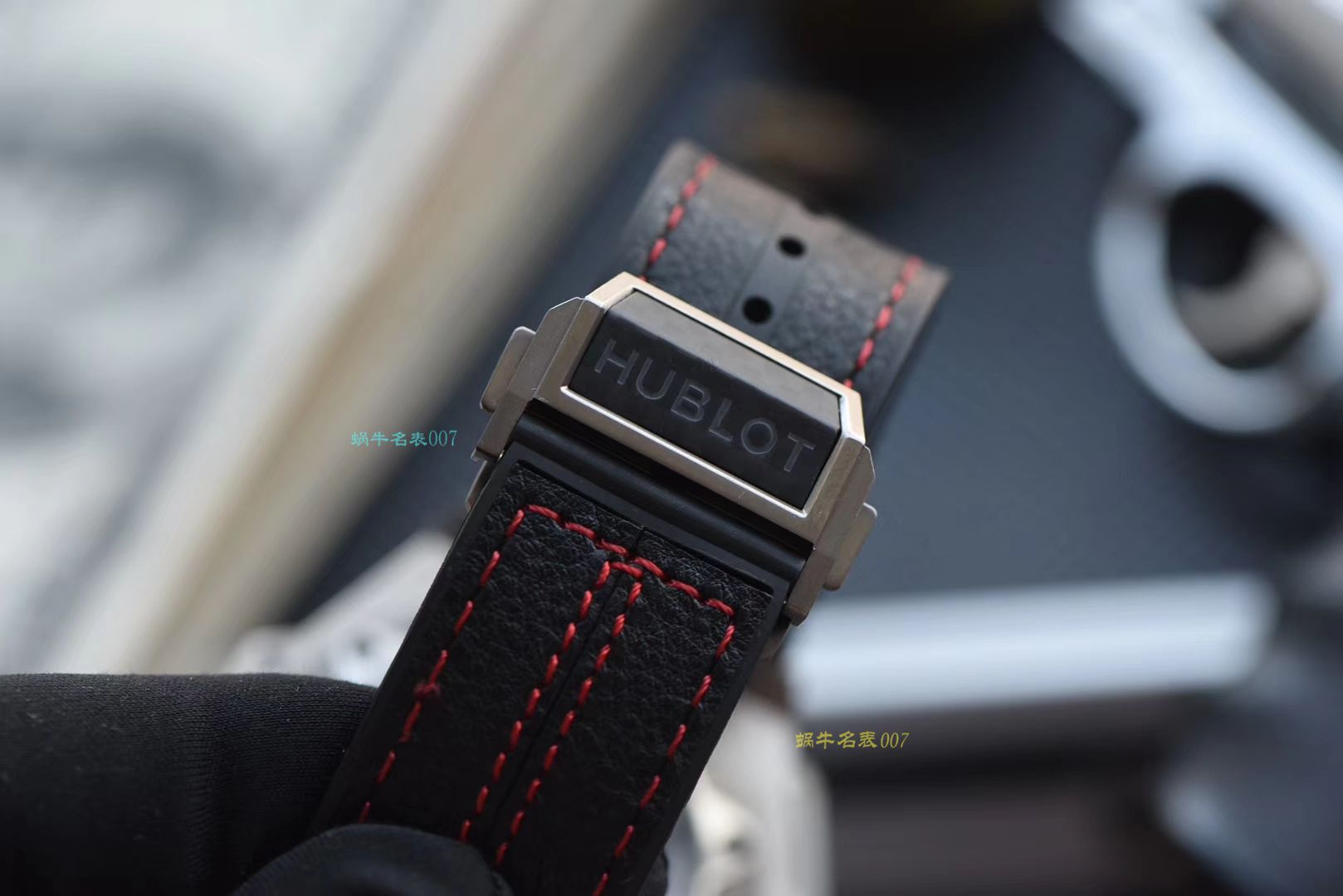 【 Video analysis V6出品】Hublot Big Bang Ferrari Titanium F3系列  hublot 法拉利401.NQ.0123.VR wrist watch  / YB066