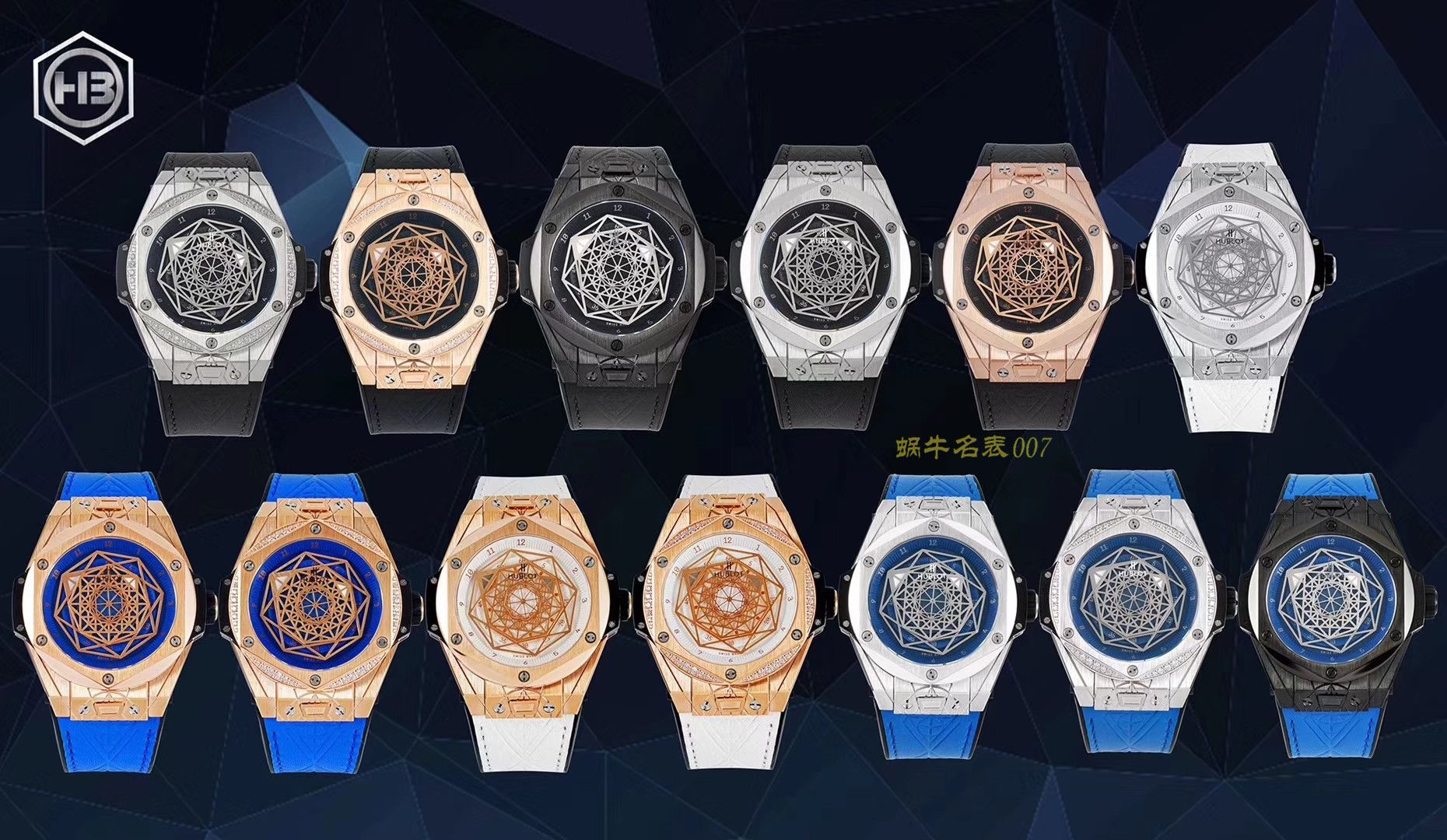  hublot BIG BANG系列415.CX.1112.VR.MXM18 wrist watch 多色可选【TMF一比一超A高仿手表】 / YB067