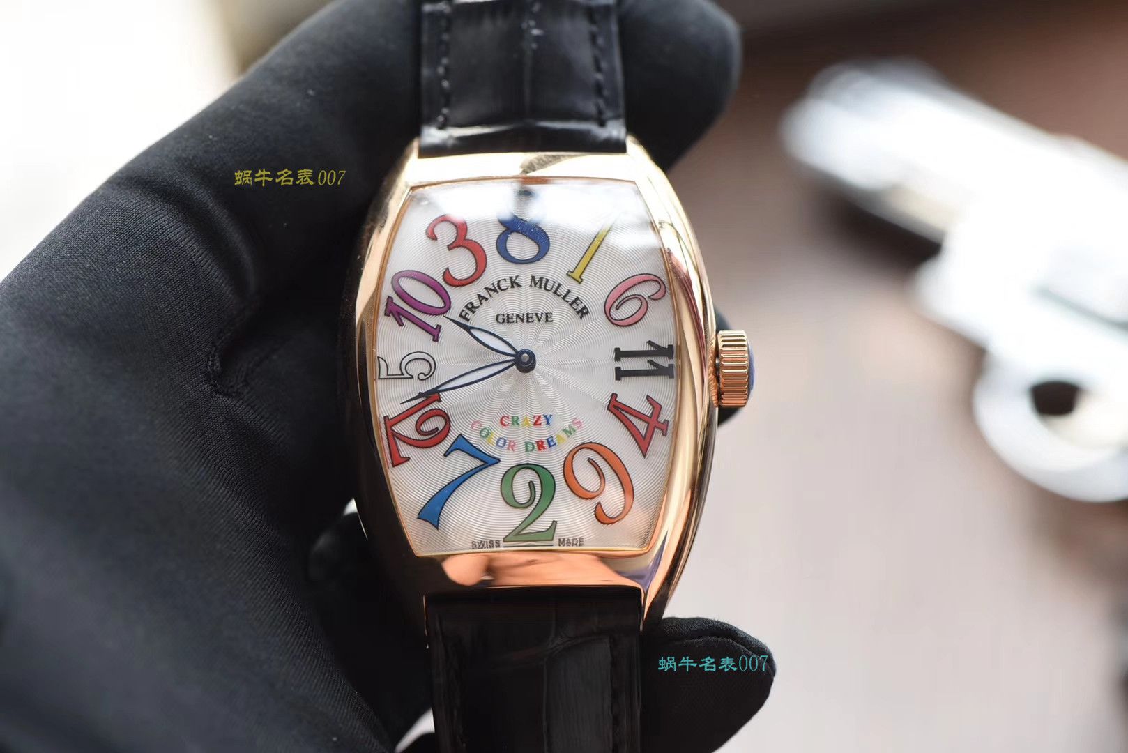 【台湾 Factory 一比一复刻高仿Franck Muller手表】Franck MullerCRAZY HOURS 系列8880 CH NR COL DRM wrist watch  / FL060