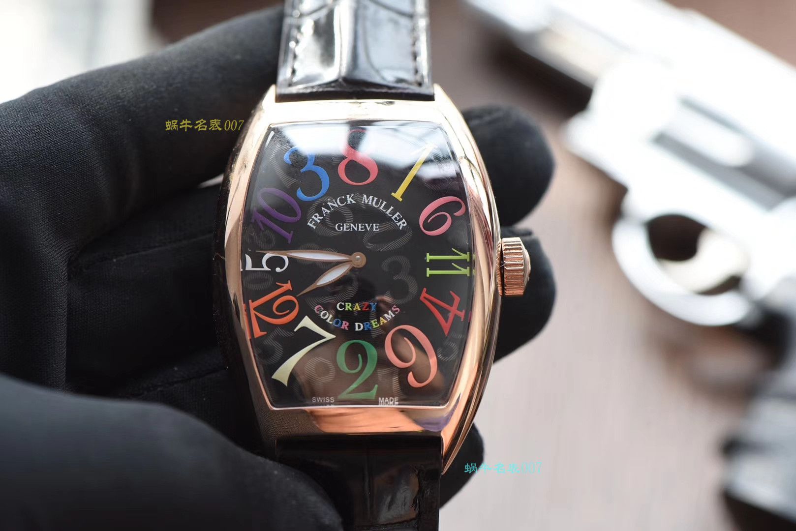 【台湾 Factory 一比一复刻高仿Franck Muller手表】Franck MullerCRAZY HOURS 系列8880 CH NR COL DRM wrist watch  / FL060