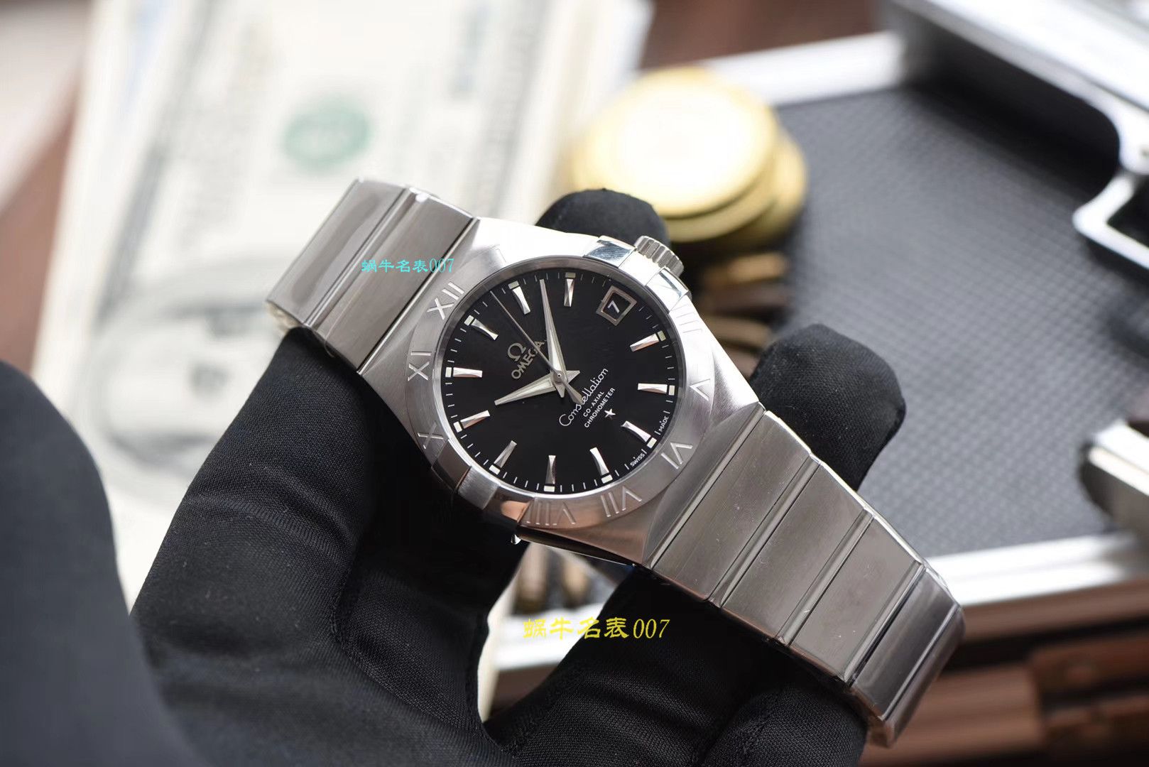 【 Video analysis VS Factory 一比一超A高仿OMEGA Constellation 】OMEGA Constellation 系列123.10.38.21.01.001 wrist watch  / M386