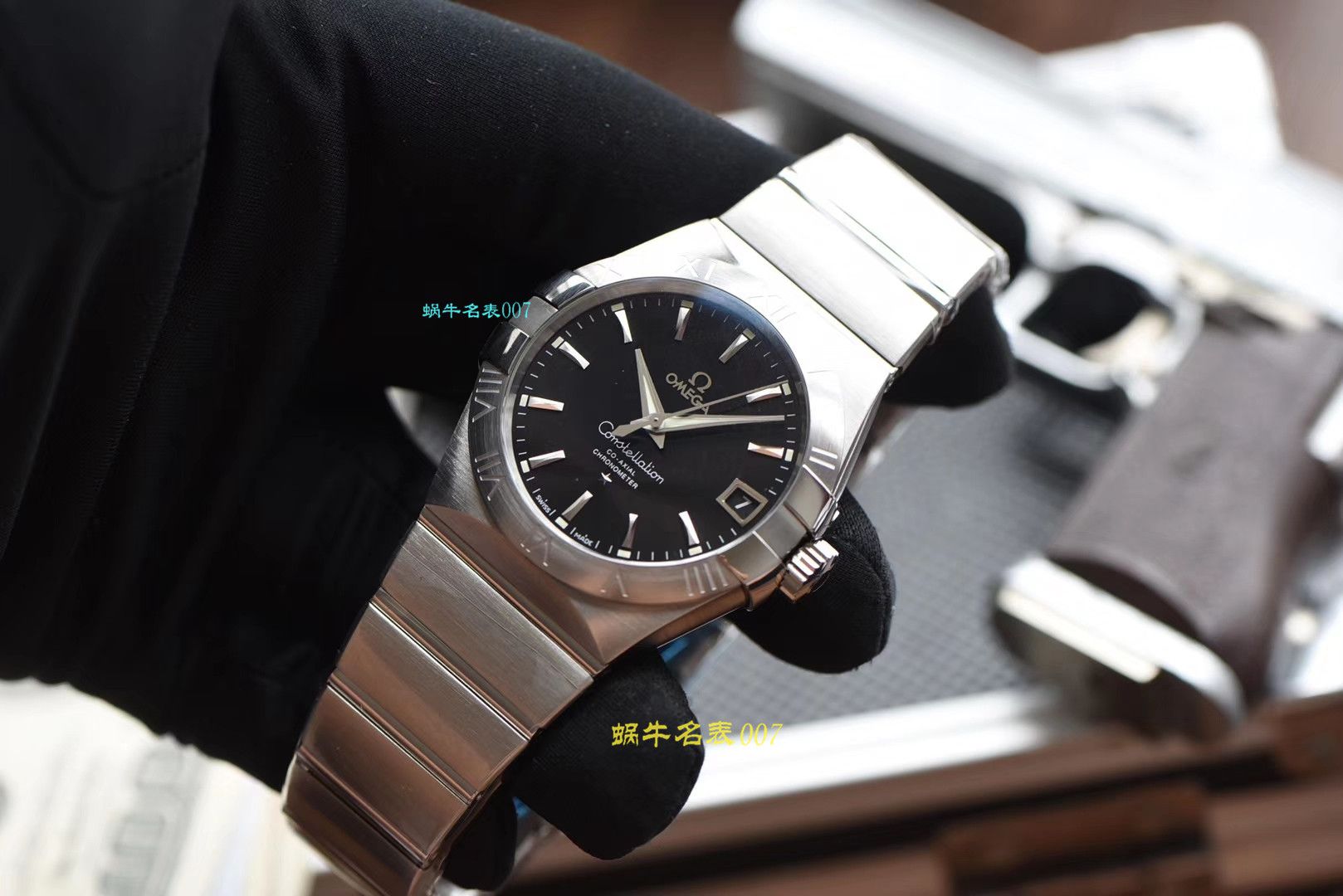 【 Video analysis VS Factory 一比一超A高仿OMEGA Constellation 】OMEGA Constellation 系列123.10.38.21.01.001 wrist watch  / M386