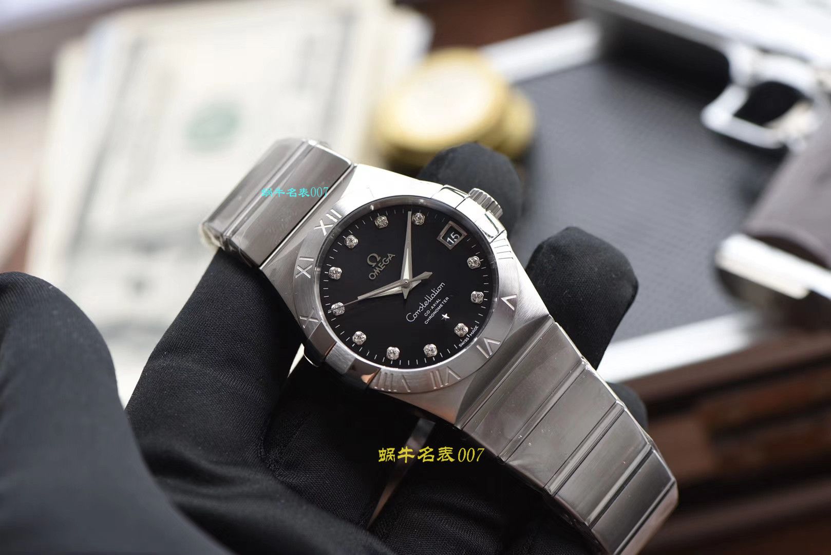 【 Video analysis VS Factory 一比一精仿 Constellation 】OMEGA Constellation  top 复刻123.10.38.21.51.001 wrist watch  / M383