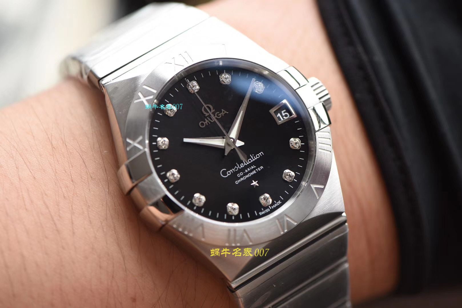 【 Video analysis VS Factory 一比一精仿 Constellation 】OMEGA Constellation  top 复刻123.10.38.21.51.001 wrist watch  / M383