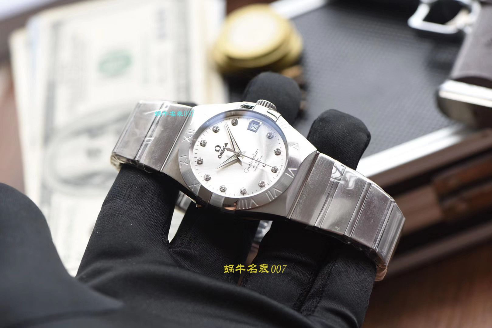 【 Video analysis VS Factory 一比一复刻OMEGA手表】OMEGA Constellation 高仿123.10.38.21.52.001 wrist watch  / M382