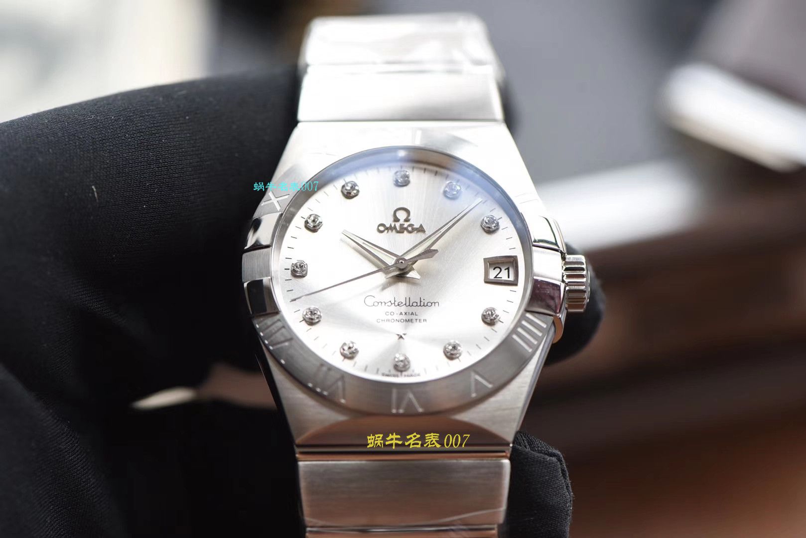 【 Video analysis VS Factory 一比一复刻OMEGA手表】OMEGA Constellation 高仿123.10.38.21.52.001 wrist watch  / M382