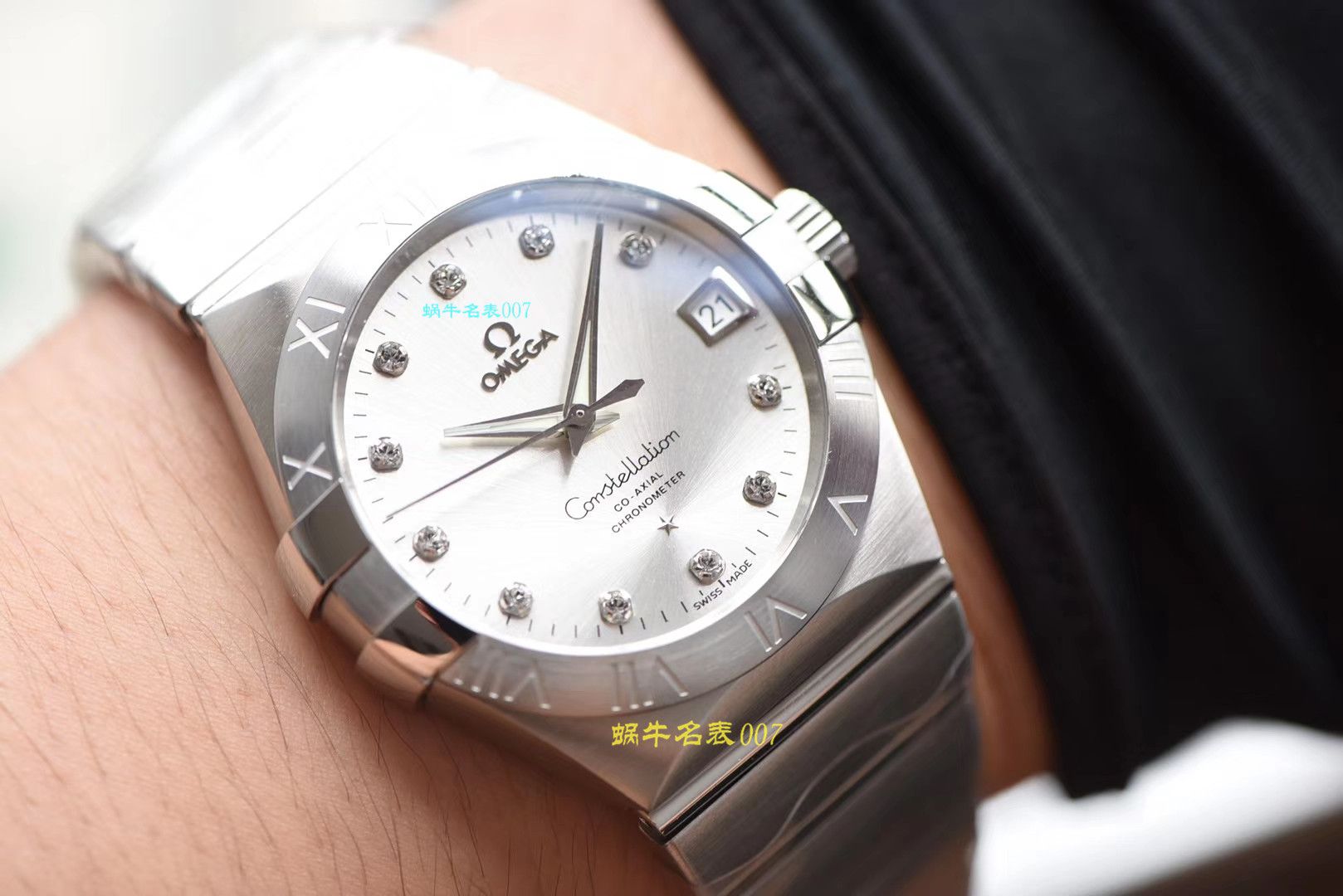 【 Video analysis VS Factory 一比一复刻OMEGA手表】OMEGA Constellation 高仿123.10.38.21.52.001 wrist watch  / M382