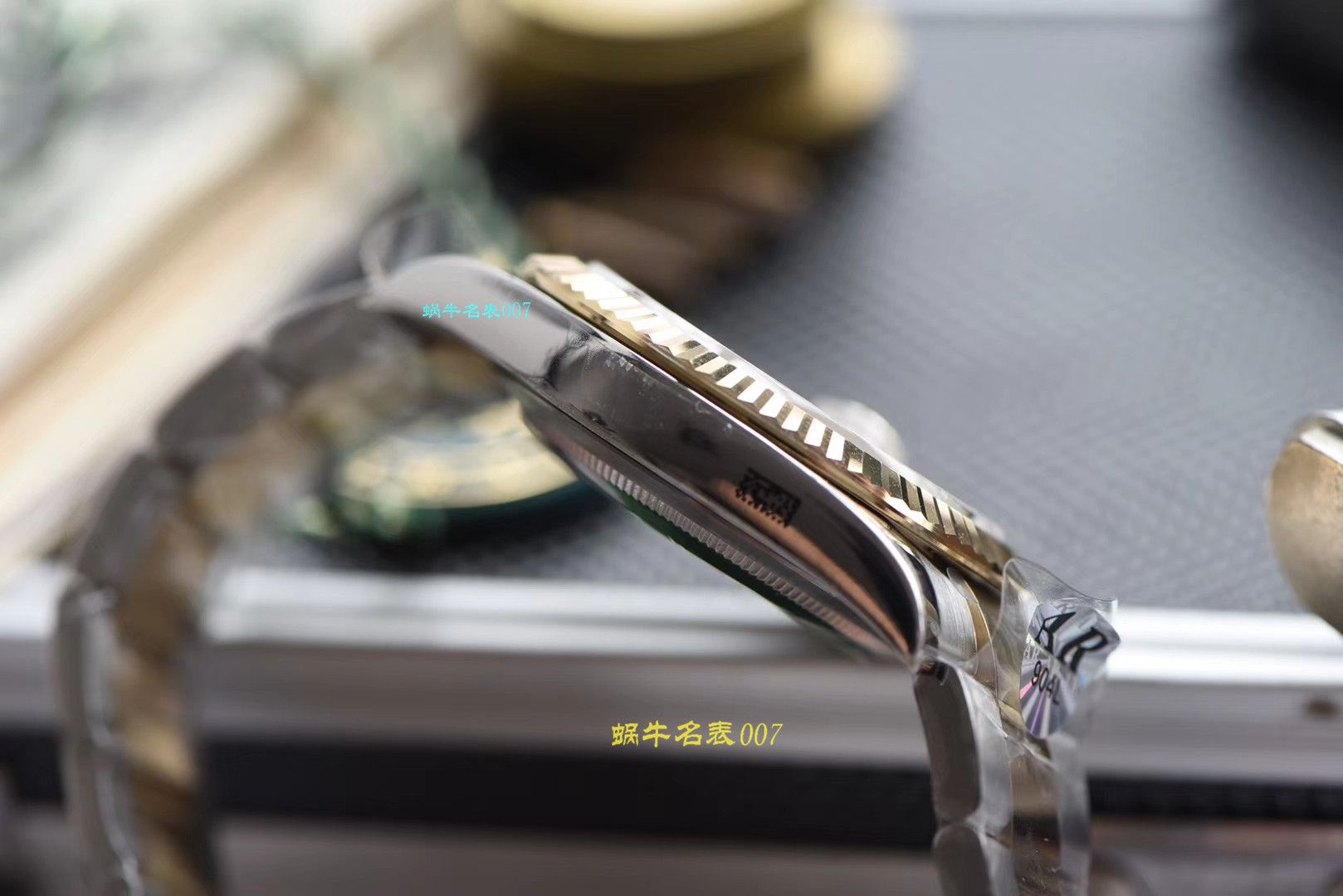 【 Video analysis AR Factory 官网 Rolex 41毫米间金 Datejust 】 Rolex   Datejust 高仿116333-72213 G香槟盘镶钻 wrist watch  / R321