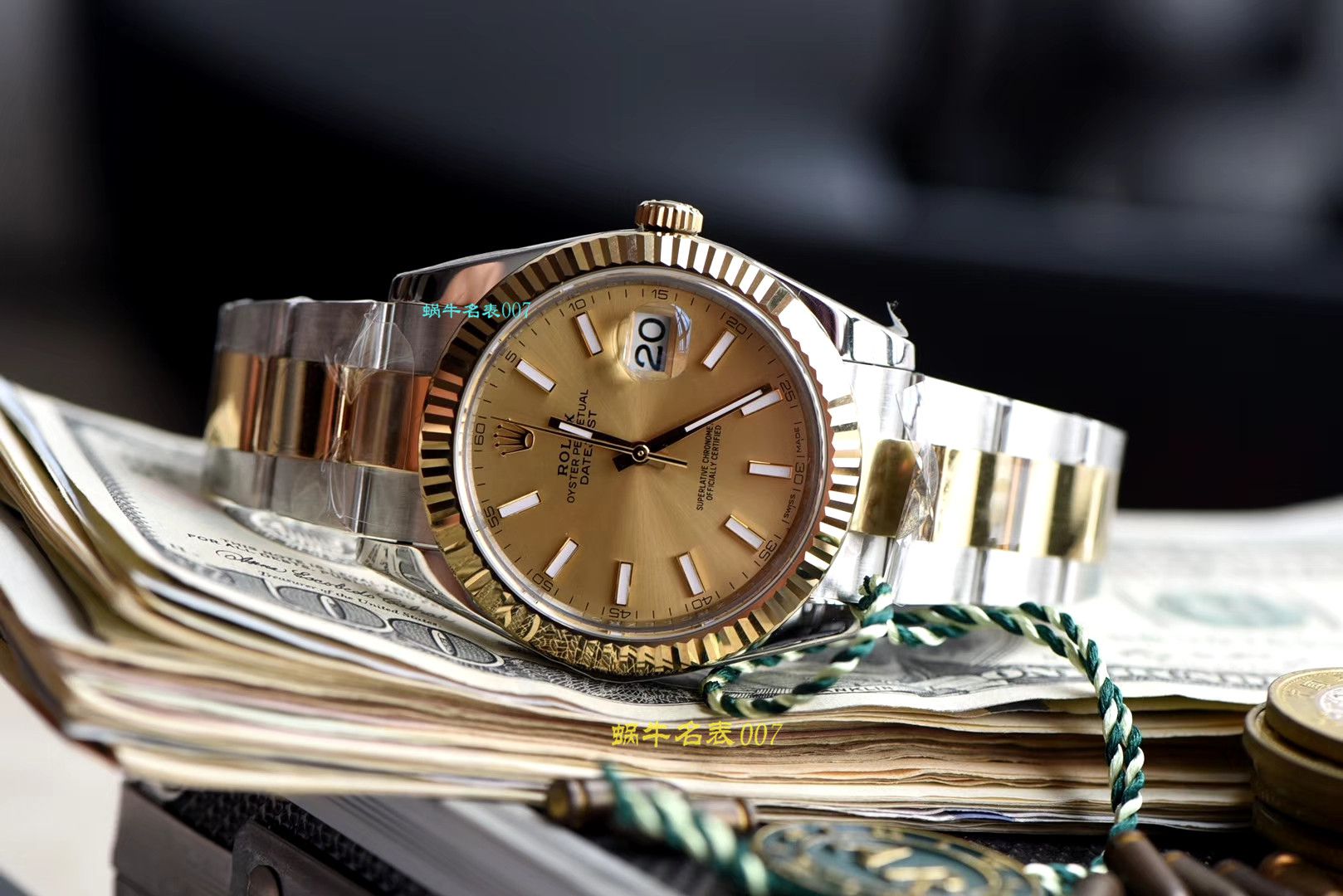 【 Video analysis AR Factory 一比一复刻高仿 Rolex  Datejust 手表】复刻的手表 Rolex   Datejust 系列116333-72213香槟盘 wrist watch  / R320