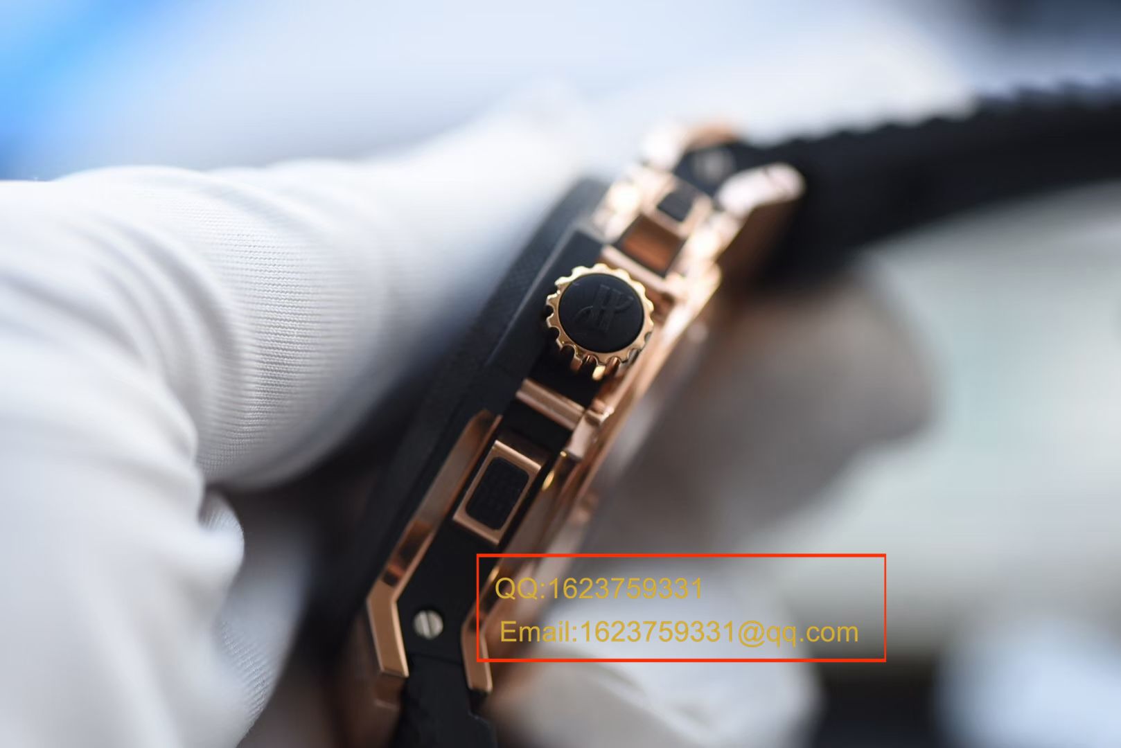 【 Video analysis 】复刻表和正品表的区别？V6出品最高版本 hublot  big bang 金壳 Composite 圈 市面最高版本，正品开模 / YB068