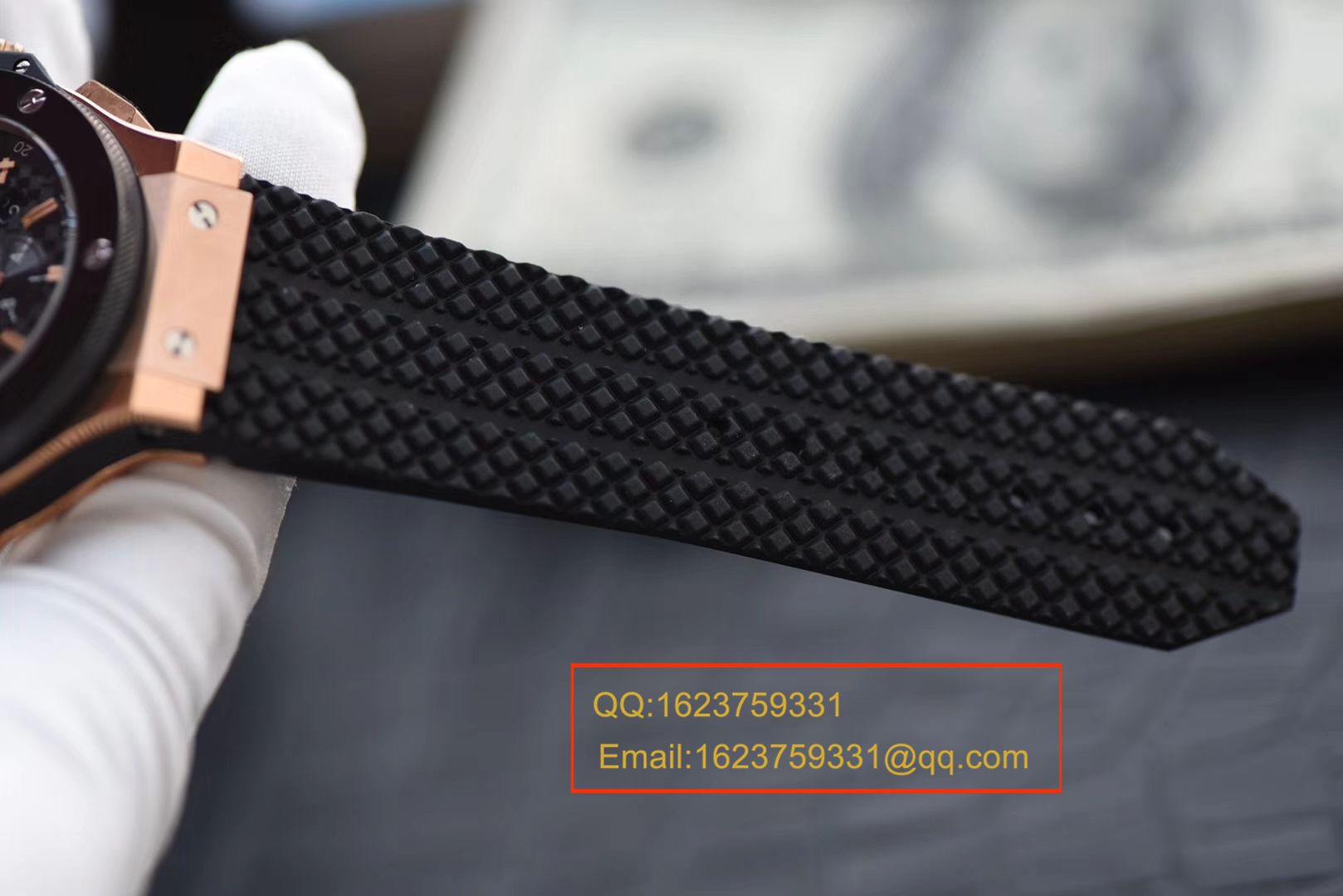 【 Video analysis 】复刻表和正品表的区别？V6出品最高版本 hublot  big bang 金壳 Composite 圈 市面最高版本，正品开模 / YB068