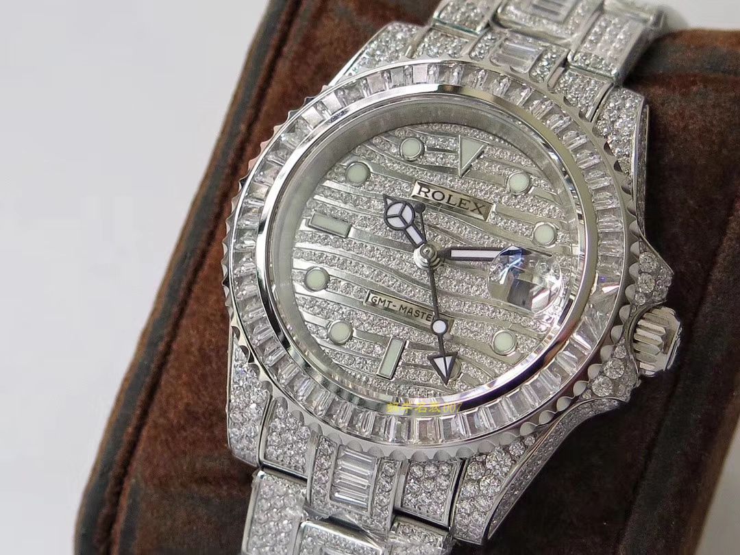 【 Rolex 复刻高仿表】 Rolex  GMT MASTER II系列116769TBR-74779B wrist watch  / R322