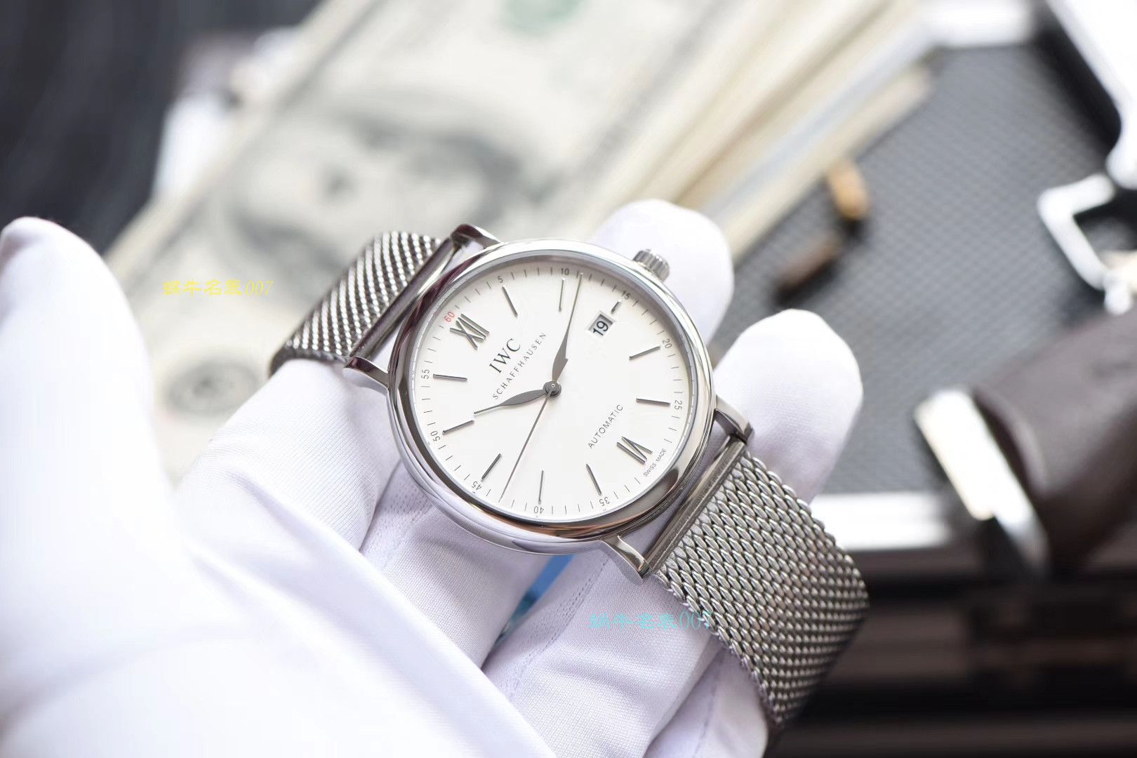 【 top 复刻手表价格】 Video analysis IWC IWC 表高仿柏涛菲诺系列IW356505 wrist watch  / WG357