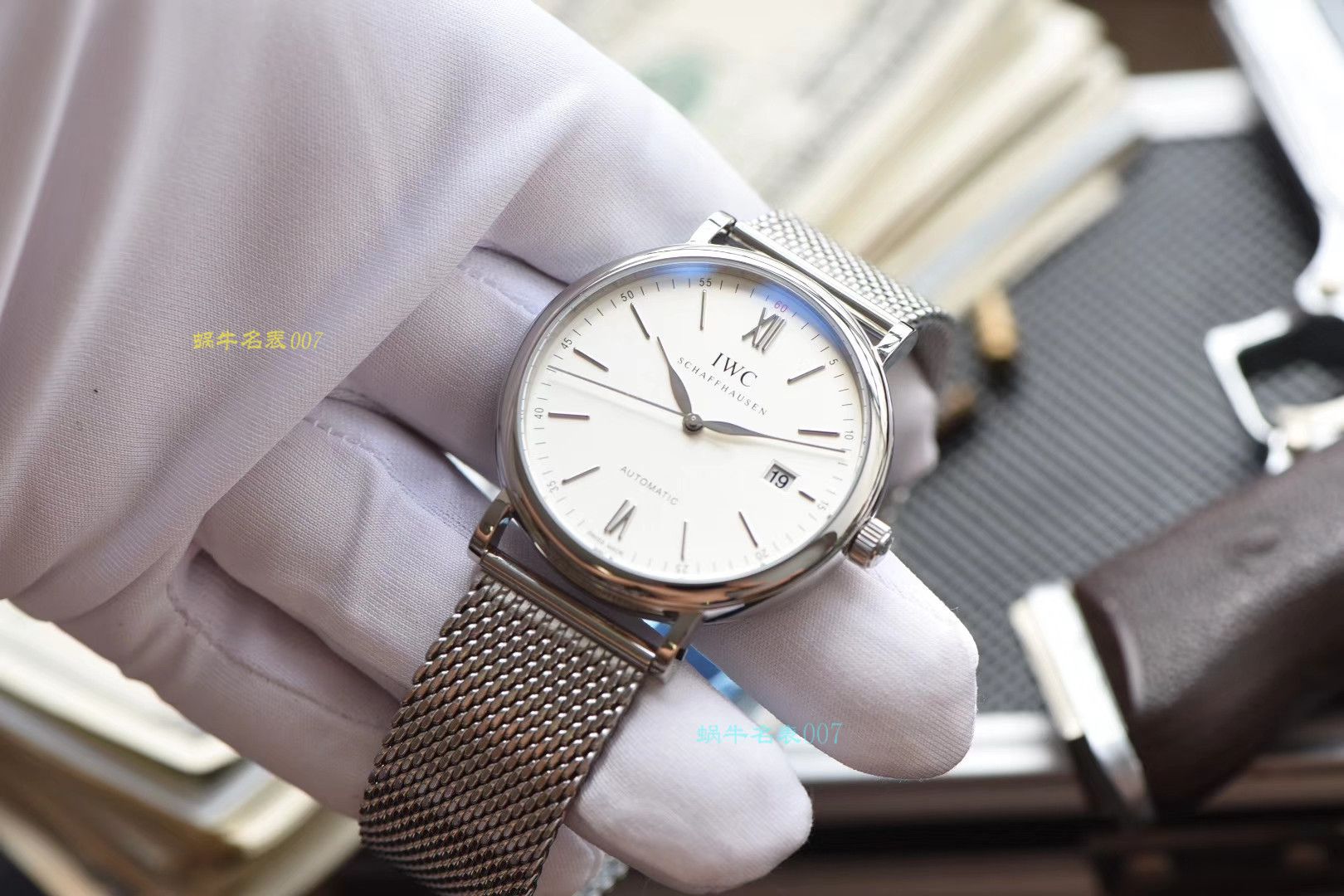 【 top 复刻手表价格】 Video analysis IWC IWC 表高仿柏涛菲诺系列IW356505 wrist watch  / WG357