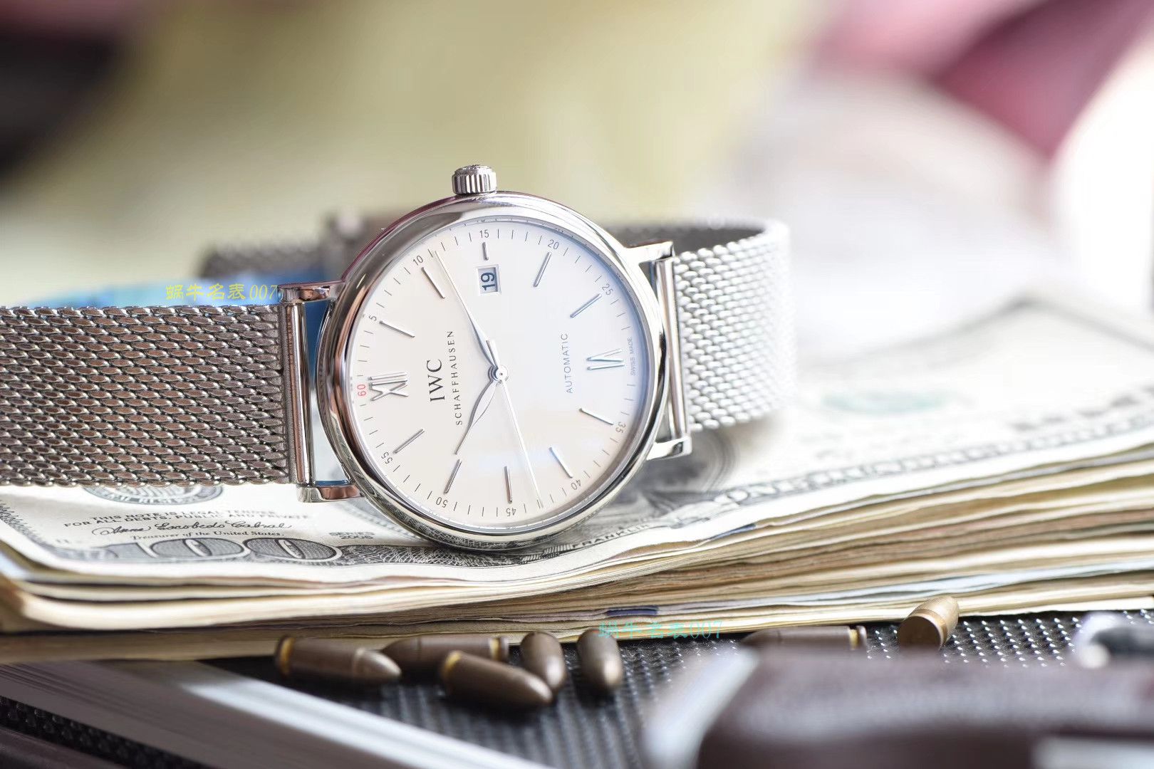 【 top 复刻手表价格】 Video analysis IWC IWC 表高仿柏涛菲诺系列IW356505 wrist watch  / WG357