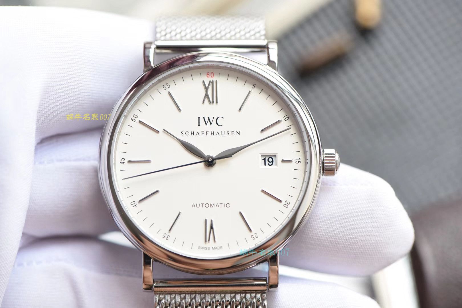 【 top 复刻版手表价格】 Video analysis IWC IWC 表柏涛菲诺 top 复刻高仿IW356506 wrist watch  / WG358