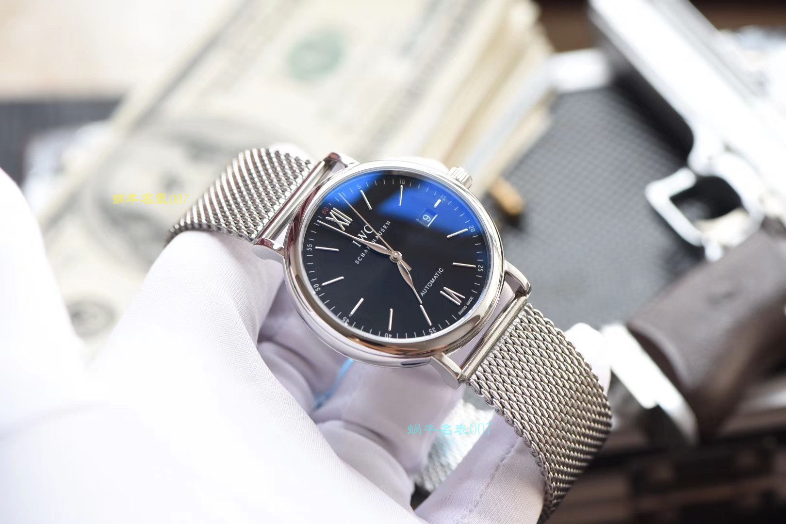【 top 复刻版手表价格】 Video analysis IWC IWC 表柏涛菲诺 top 复刻高仿IW356506 wrist watch  / WG358