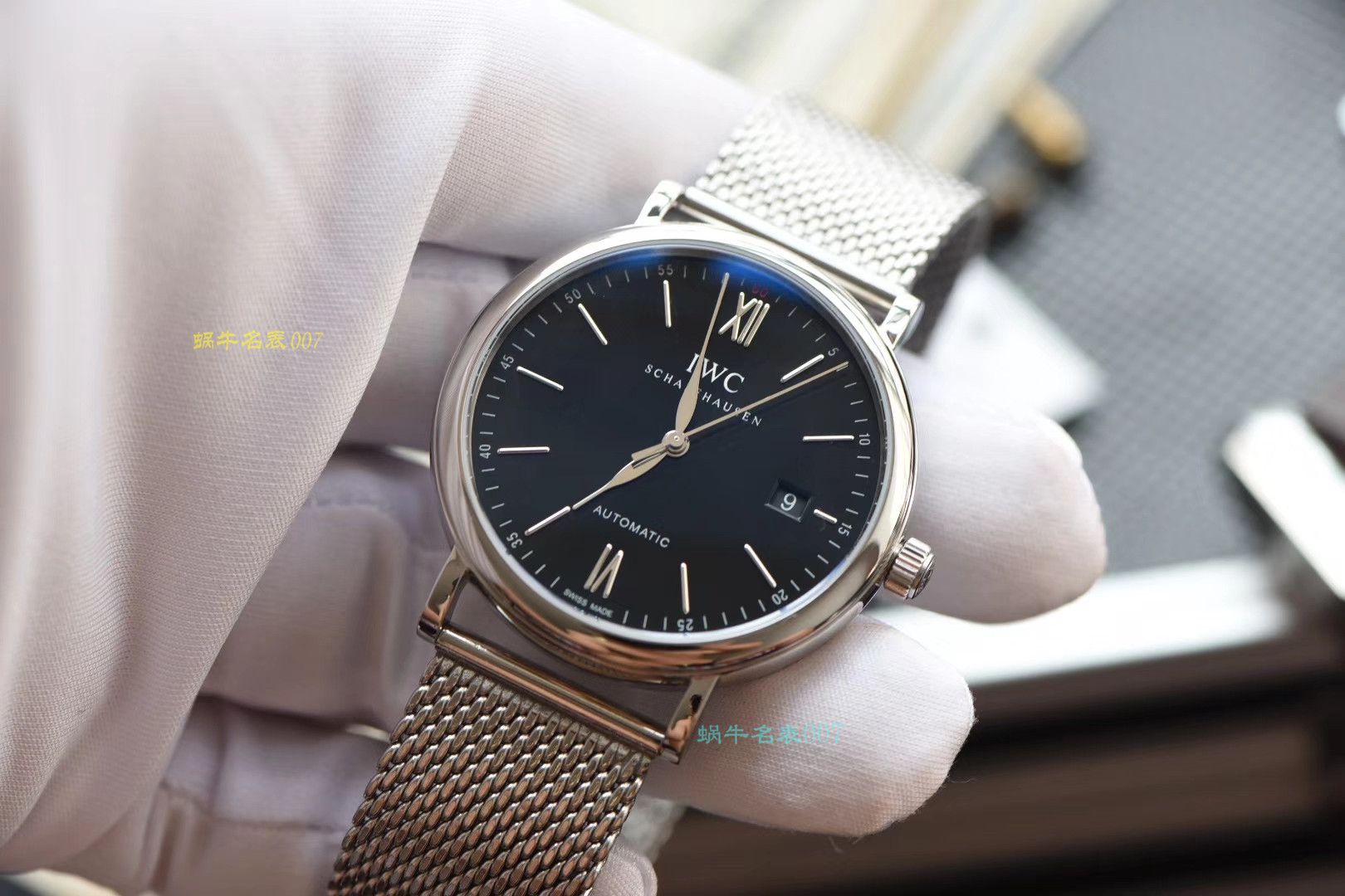 【 top 复刻版手表价格】 Video analysis IWC IWC 表柏涛菲诺 top 复刻高仿IW356506 wrist watch  / WG358