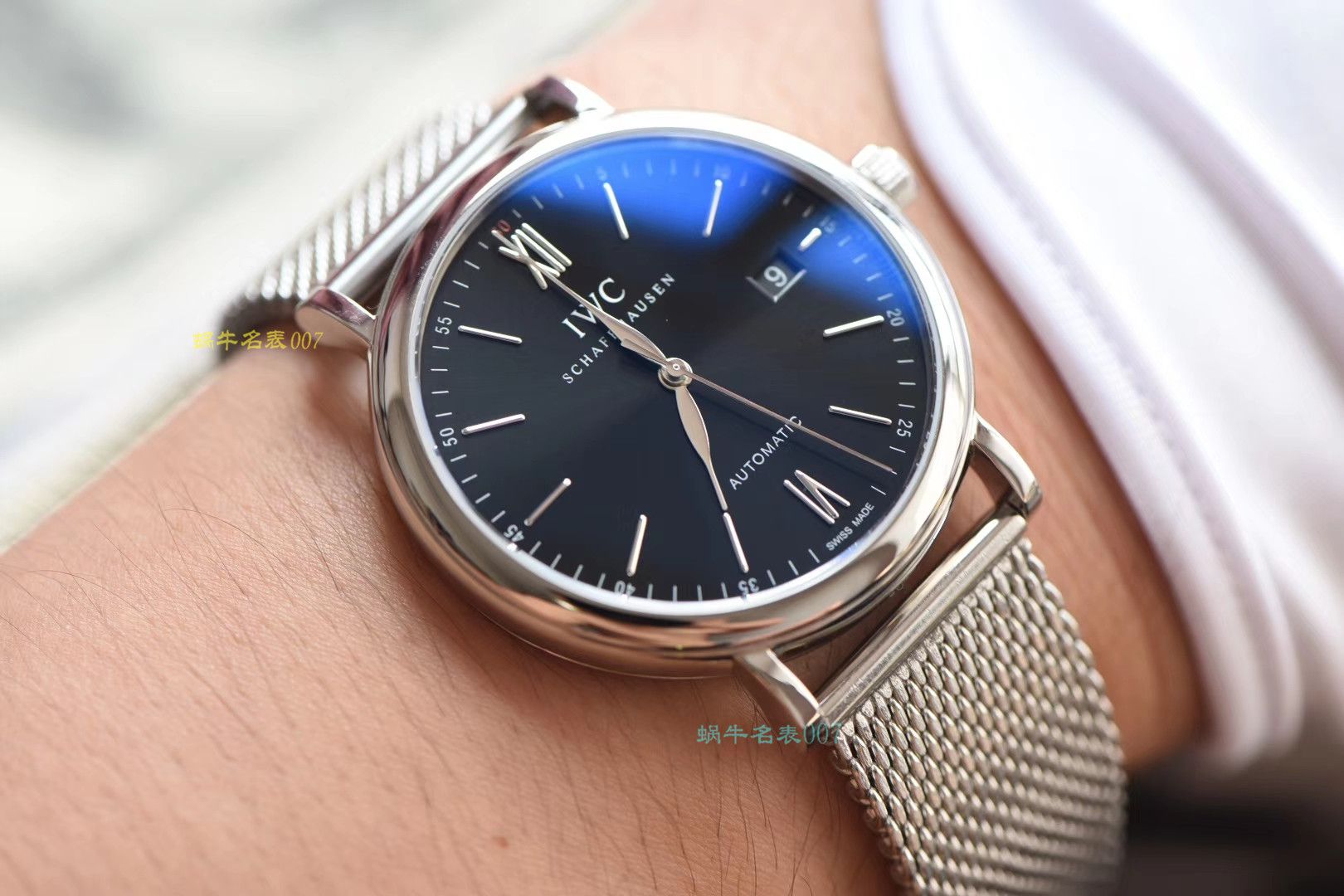 【 top 复刻版手表价格】 Video analysis IWC IWC 表柏涛菲诺 top 复刻高仿IW356506 wrist watch  / WG358