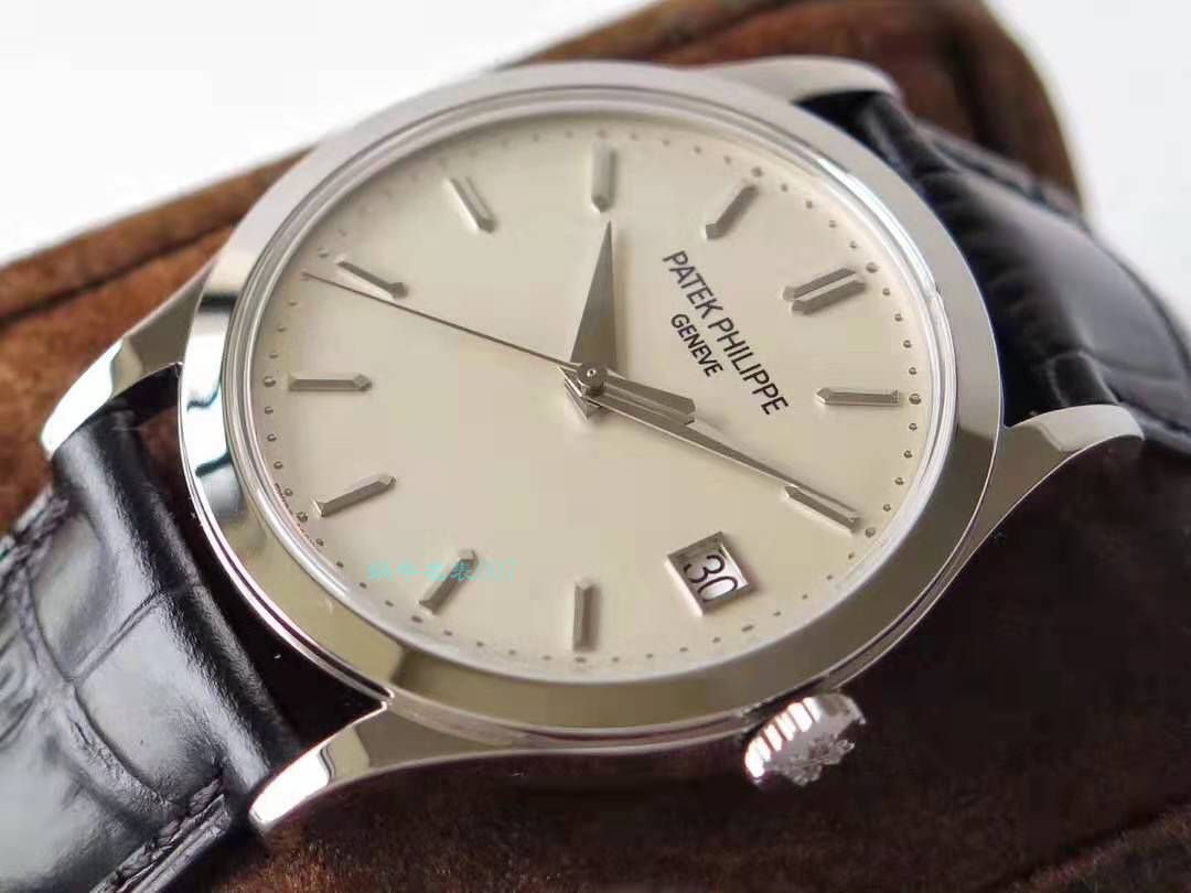 【手表复刻版是什么意思】ZF Factory 复刻高仿 PATEK PHILIPPE 古典表系列5296G-010 白金 wrist watch  / BD186
