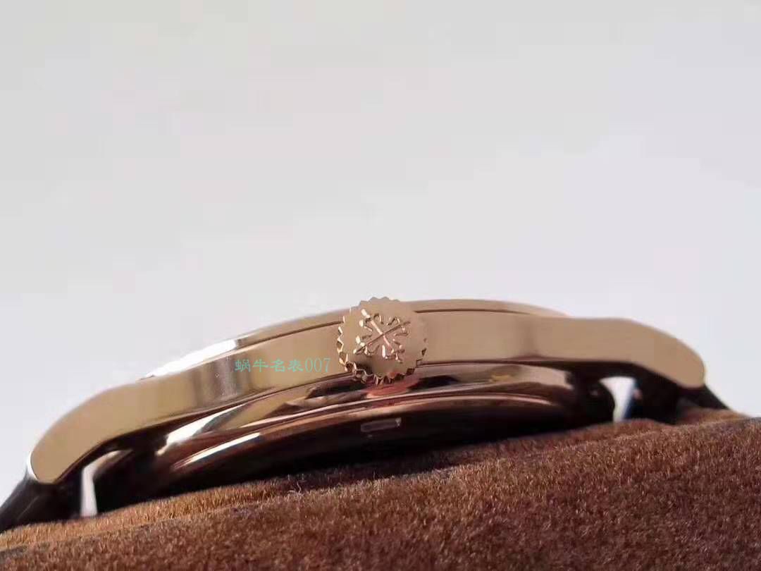 【 PATEK PHILIPPE 高仿表多少钱】ZF Factory  PATEK PHILIPPE 古典表系列5296R-010 玫瑰金 wrist watch  / BD183