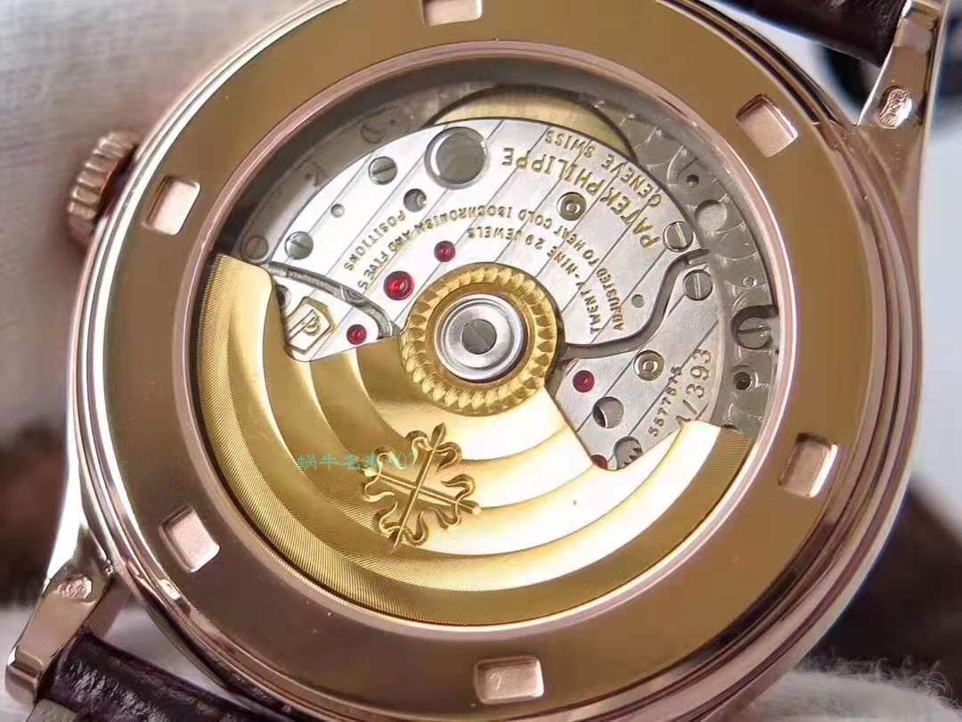 【 PATEK PHILIPPE 高仿表多少钱】ZF Factory  PATEK PHILIPPE 古典表系列5296R-010 玫瑰金 wrist watch  / BD183