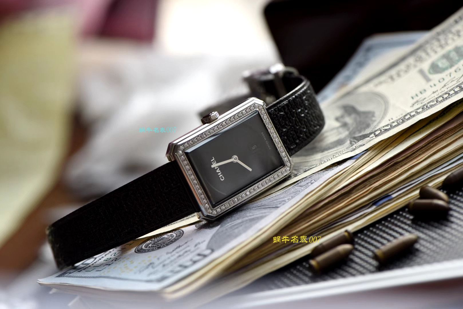 【复刻手表哪家好】香奈儿BOY · FRIEND系列BOY∙FRIEND TWEED女士 wrist watch TWEED斜纹软呢钢带多色可选 / X51